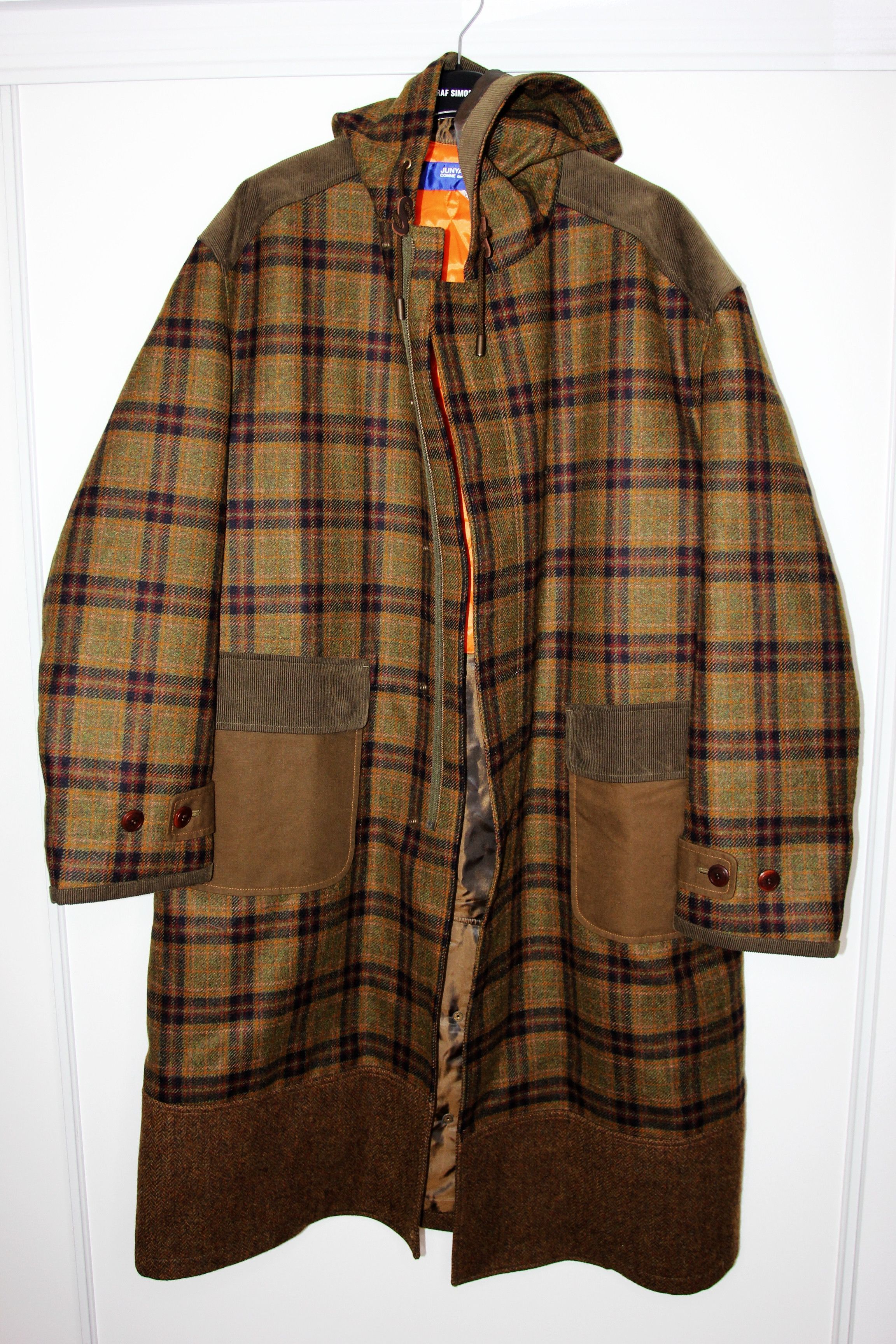 Junya Watanabe BRAND NEW AW19 JUNYA WATANABE BROWN TWEED COAT L Size US L / EU 52-54 / 3 - 2 Thumbnail