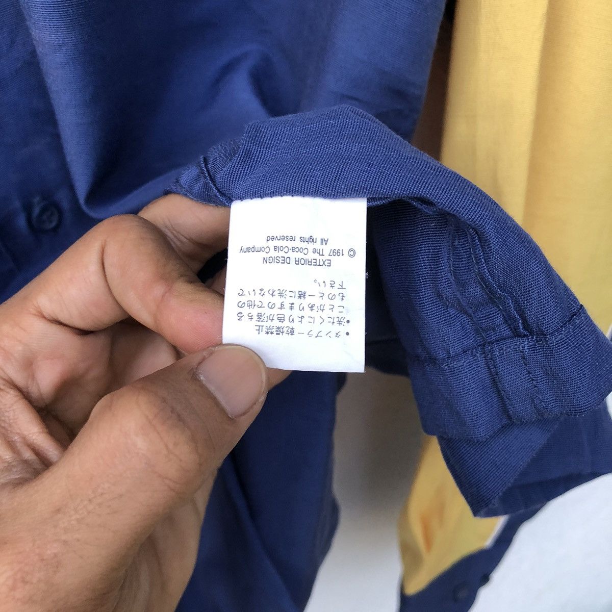Coca Cola Rare Item!!!Hard to find Vtg Cococola Long Sleeve Button Up Size US M / EU 48-50 / 2 - 6 Thumbnail