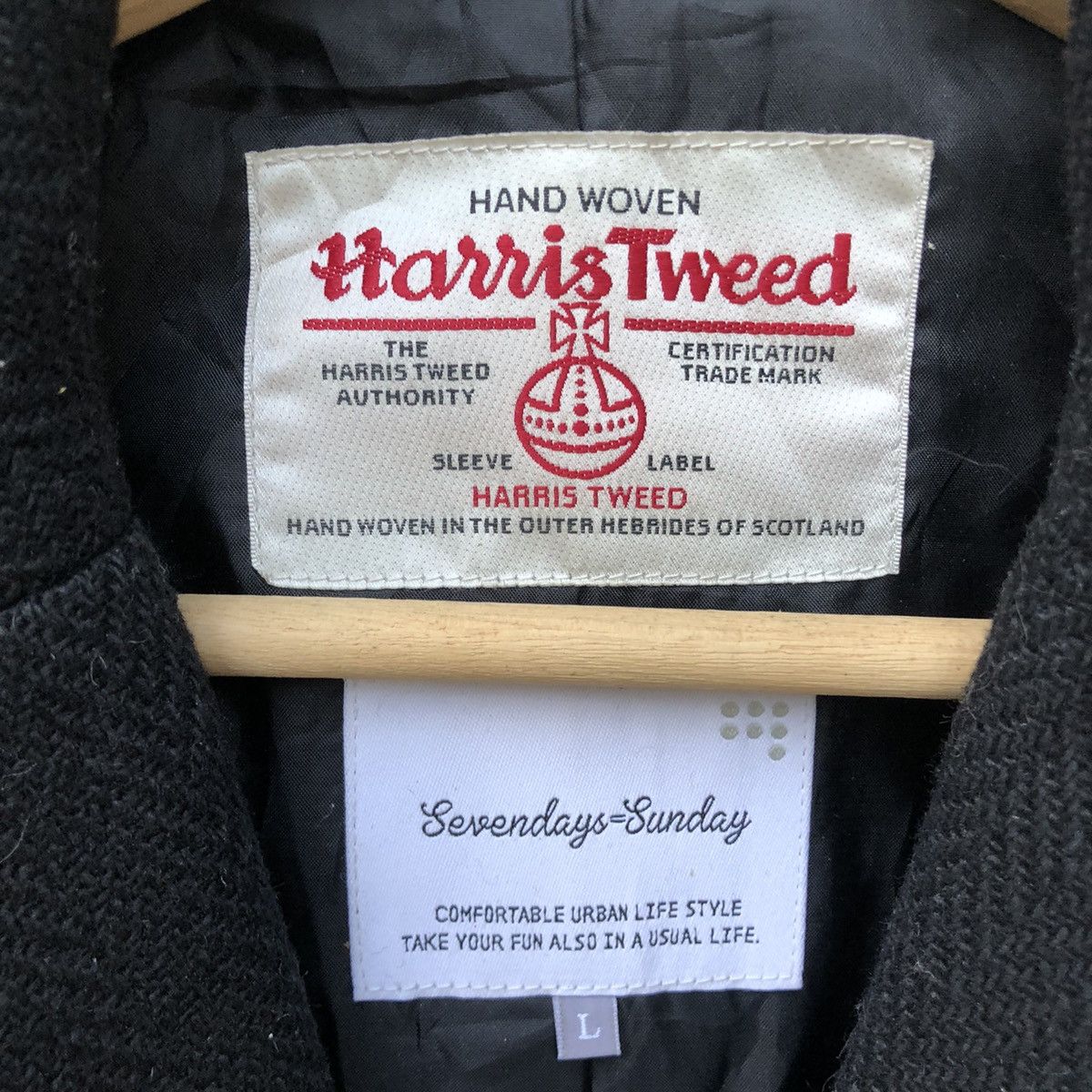 Harris Tweed 🔥Haris Tweed Wool Jacket Size M / US 6-8 / IT 42-44 - 3 Thumbnail