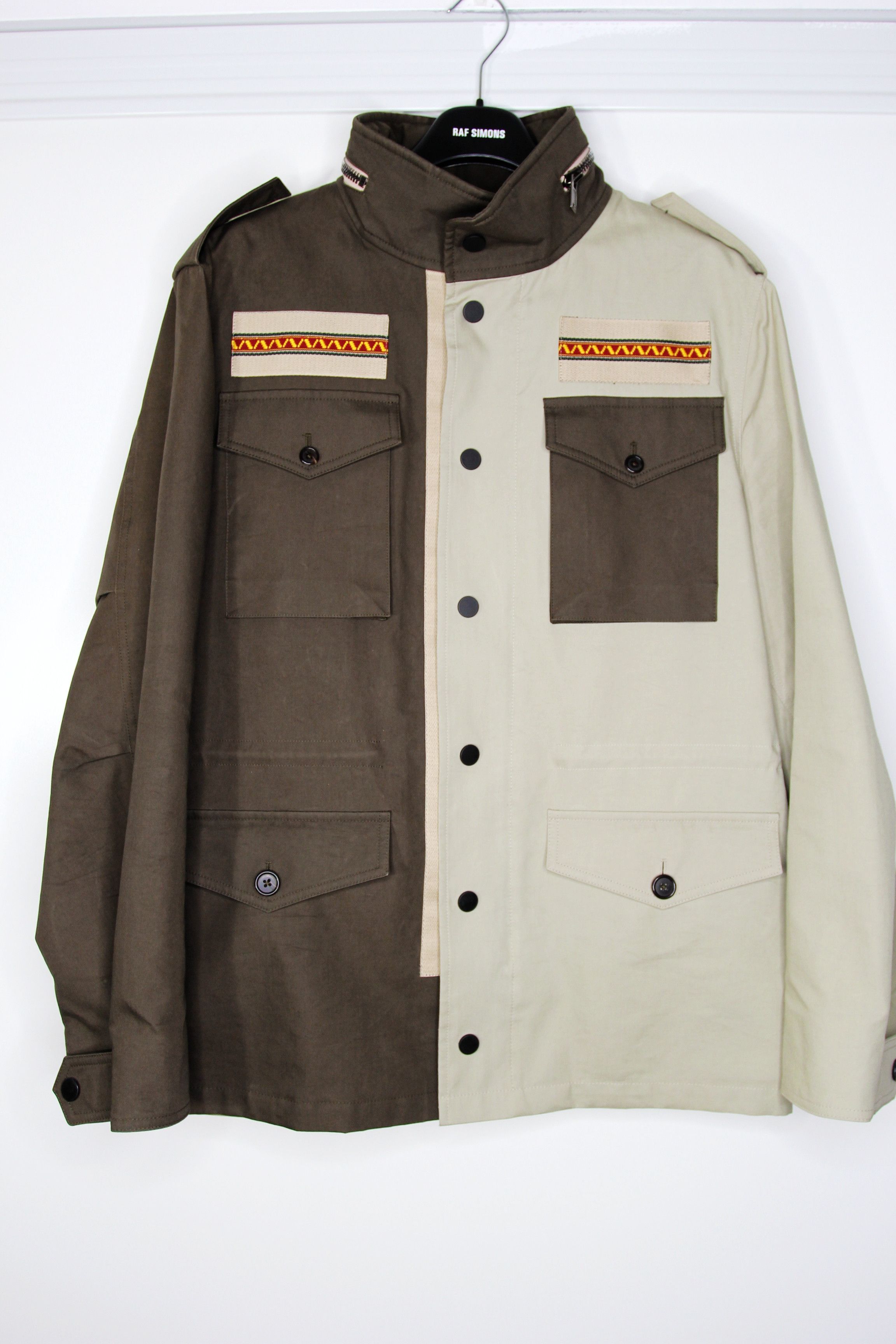 Ports 1961 SS16 PORTS 1961 COLOR BLOCK MILITARY REFINEMENT JACKET 50 Size US M / EU 48-50 / 2 - 2 Thumbnail