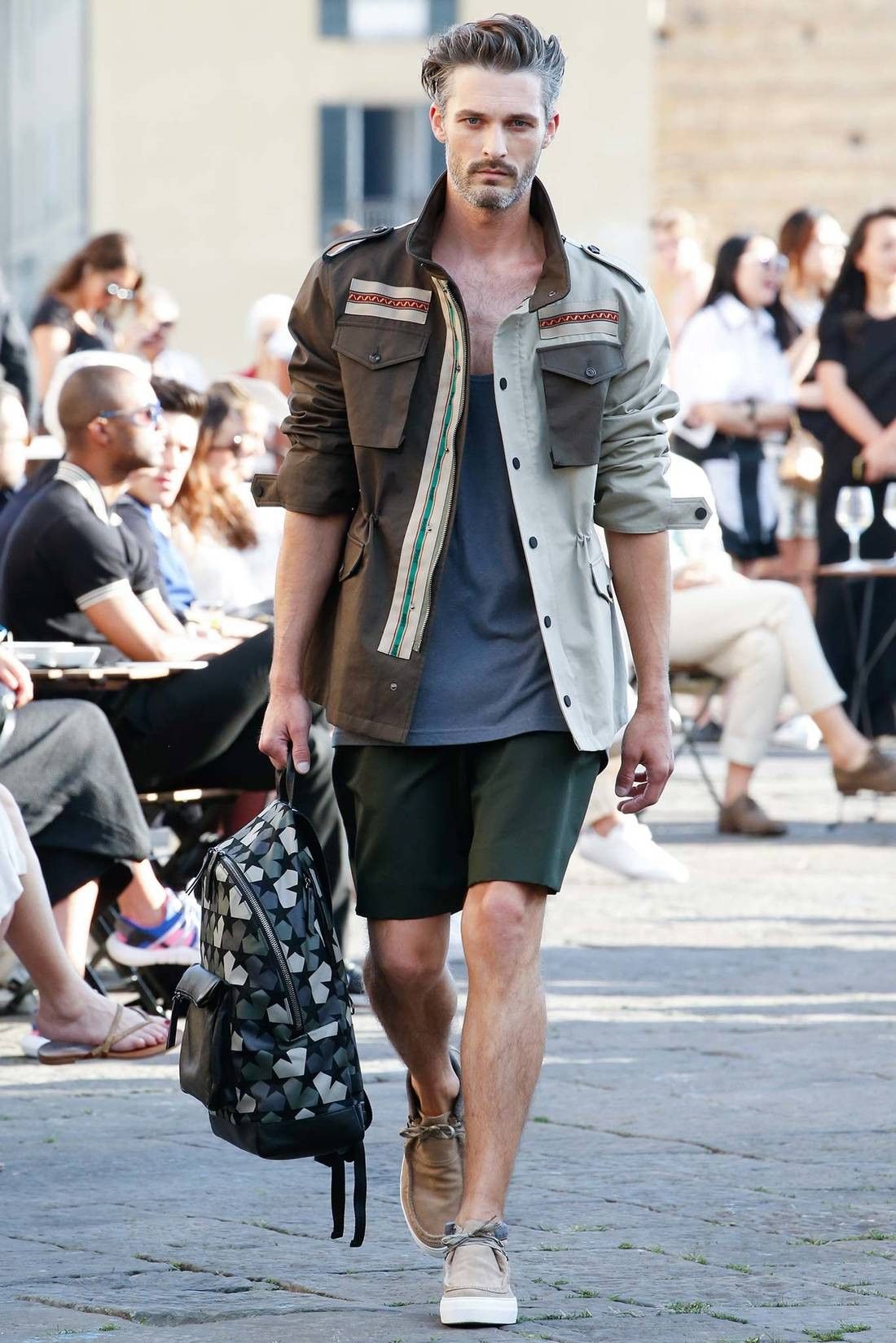 Ports 1961 SS16 PORTS 1961 COLOR BLOCK MILITARY REFINEMENT JACKET 50 Size US M / EU 48-50 / 2 - 1 Thumbnail