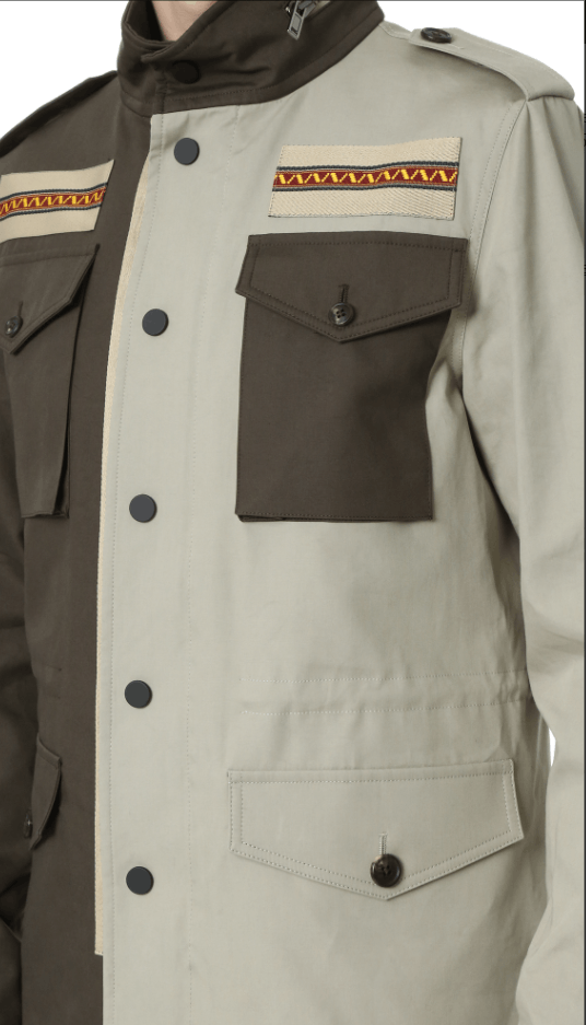 Ports 1961 SS16 PORTS 1961 COLOR BLOCK MILITARY REFINEMENT JACKET 50 Size US M / EU 48-50 / 2 - 17 Thumbnail