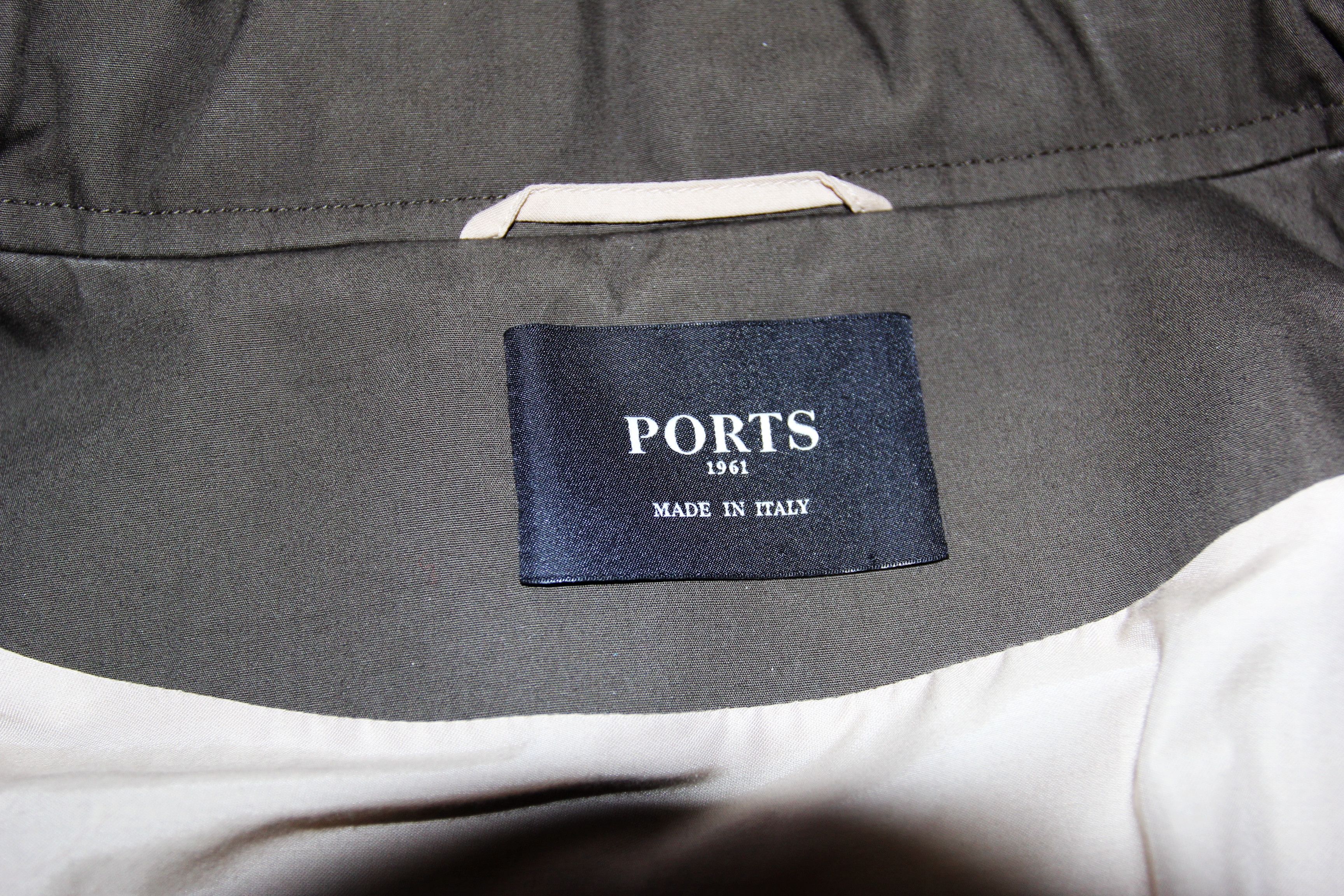 Ports 1961 SS16 PORTS 1961 COLOR BLOCK MILITARY REFINEMENT JACKET 50 Size US M / EU 48-50 / 2 - 14 Thumbnail