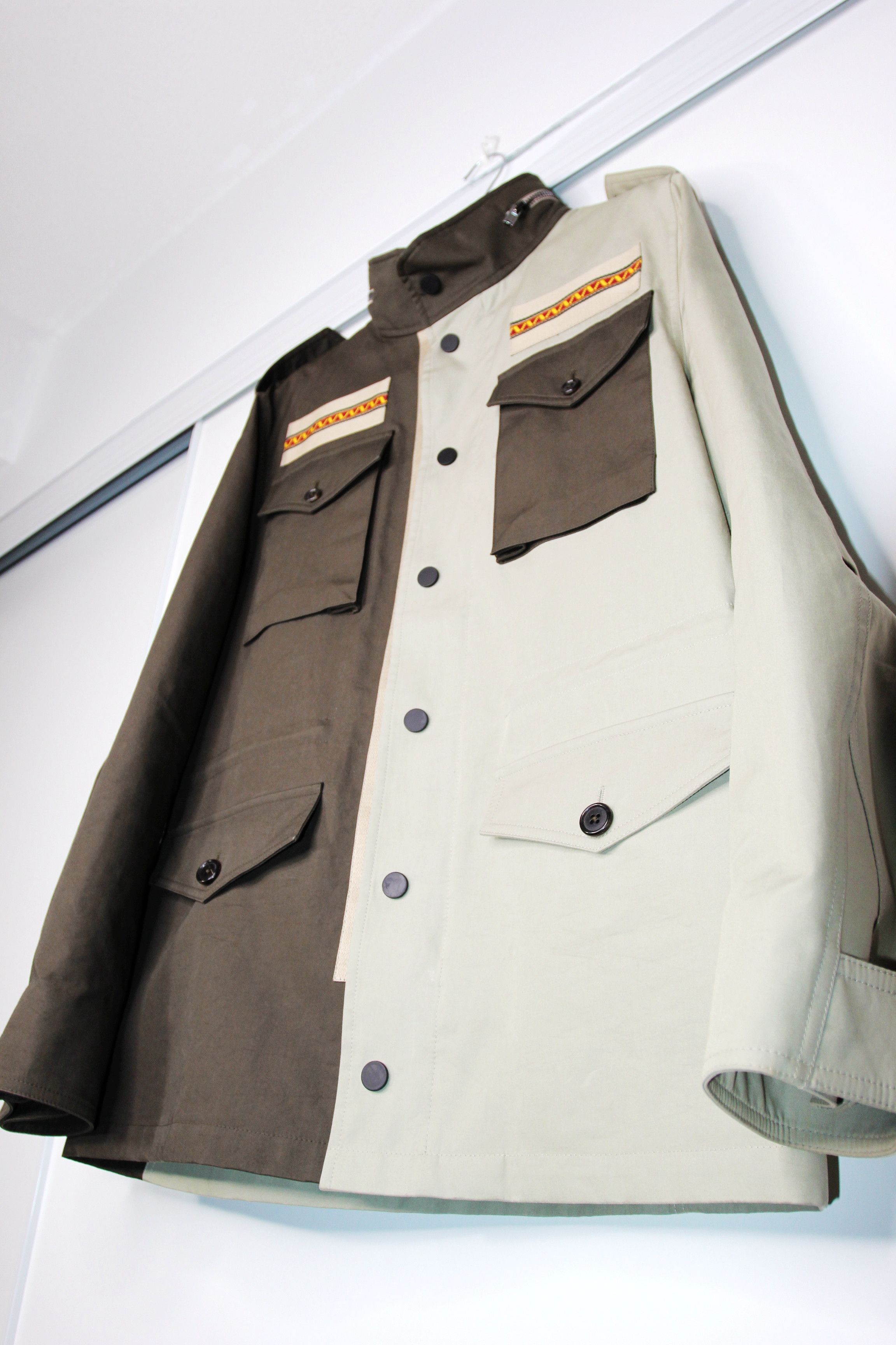 Ports 1961 SS16 PORTS 1961 COLOR BLOCK MILITARY REFINEMENT JACKET 50 Size US M / EU 48-50 / 2 - 5 Thumbnail