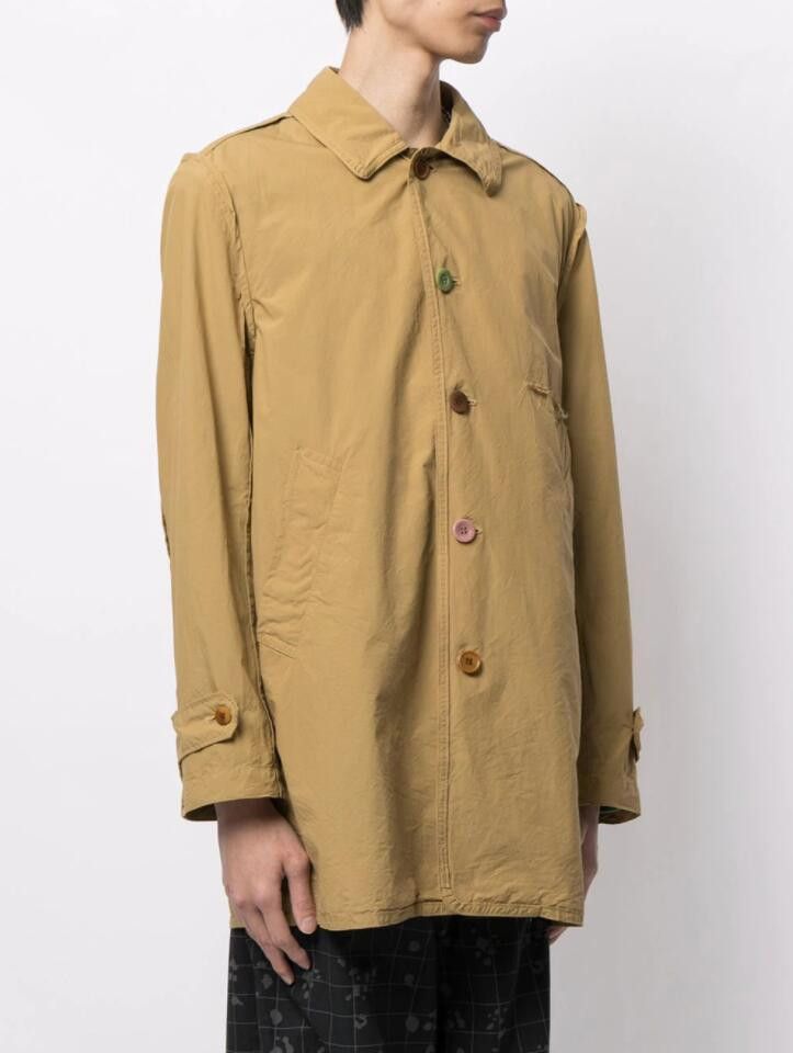 image of Ss21 Undercover Multi Color Buttons Coat 4 in Beige, Men's (Size XL)