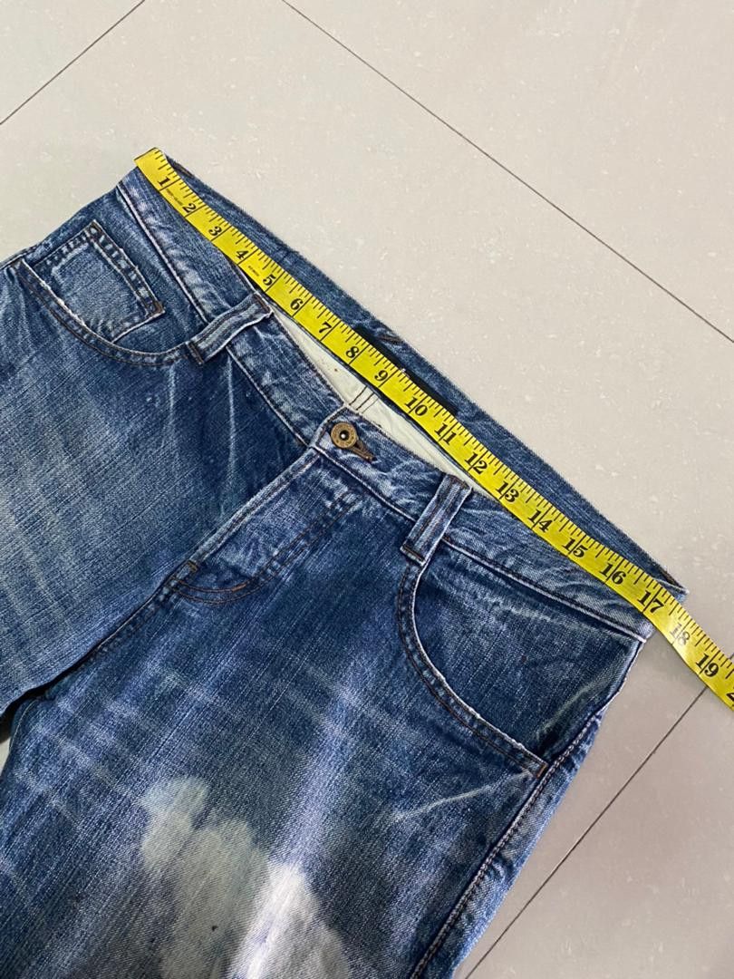 NO ID Japan Distressed Jeans