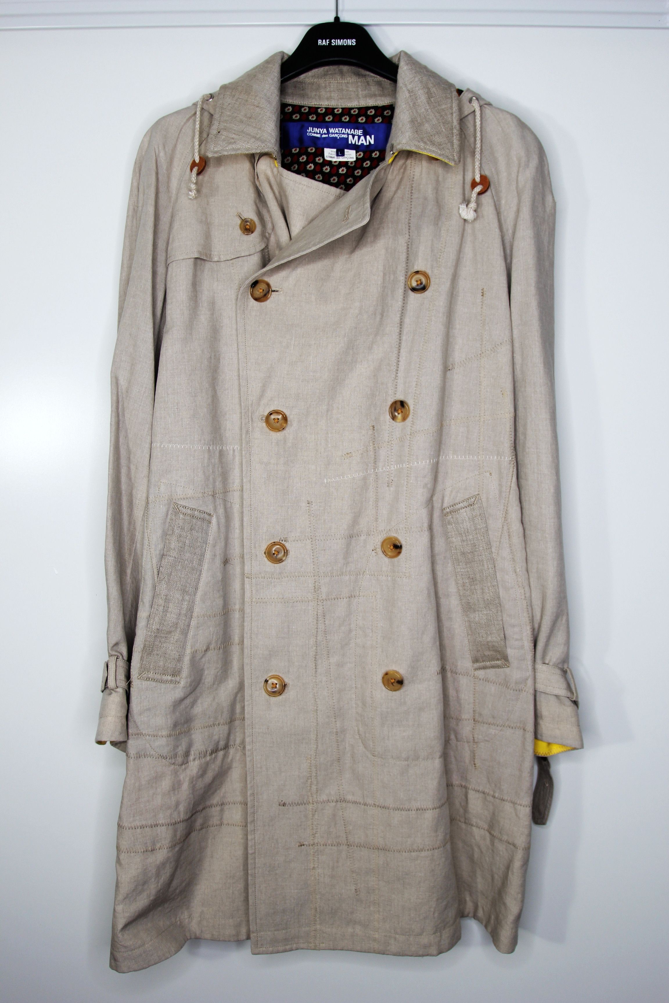 Comme des Garcons SS16 JUNYA WATANABE x COMME DES GARCONS PATCHWORK COAT L Size US L / EU 52-54 / 3 - 2 Thumbnail