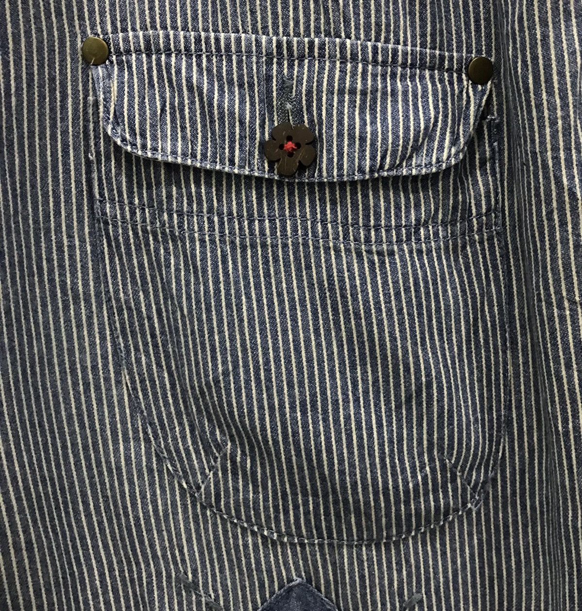 Designer UNION MADE ROUGH NATURAL CHARM OVERALLS Size US 36 / EU 52 - 10 Thumbnail
