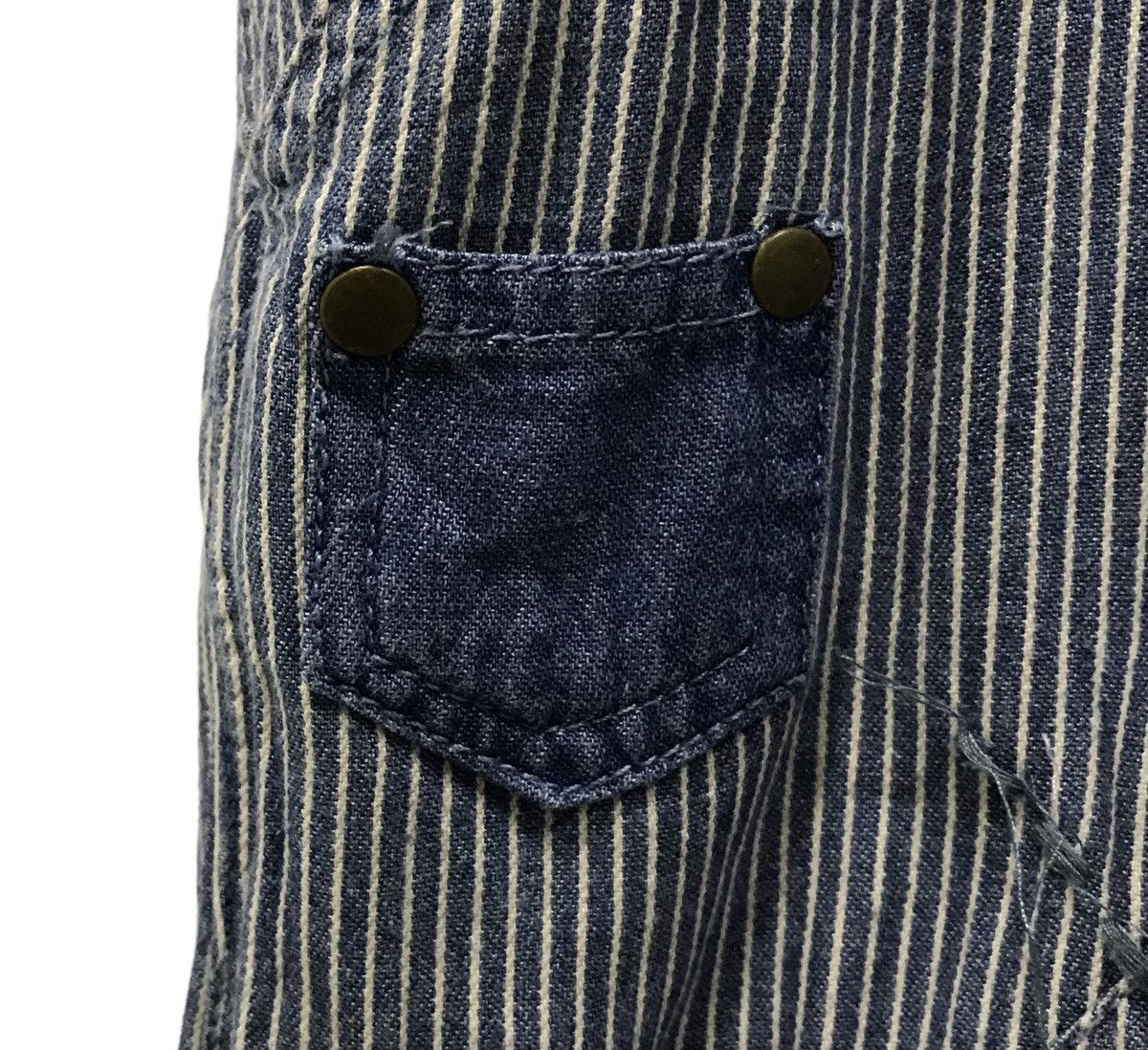 Designer UNION MADE ROUGH NATURAL CHARM OVERALLS Size US 36 / EU 52 - 9 Thumbnail