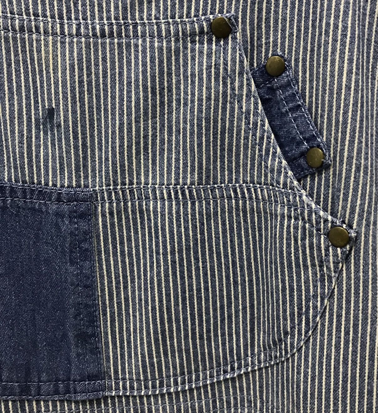 Designer UNION MADE ROUGH NATURAL CHARM OVERALLS Size US 36 / EU 52 - 5 Thumbnail