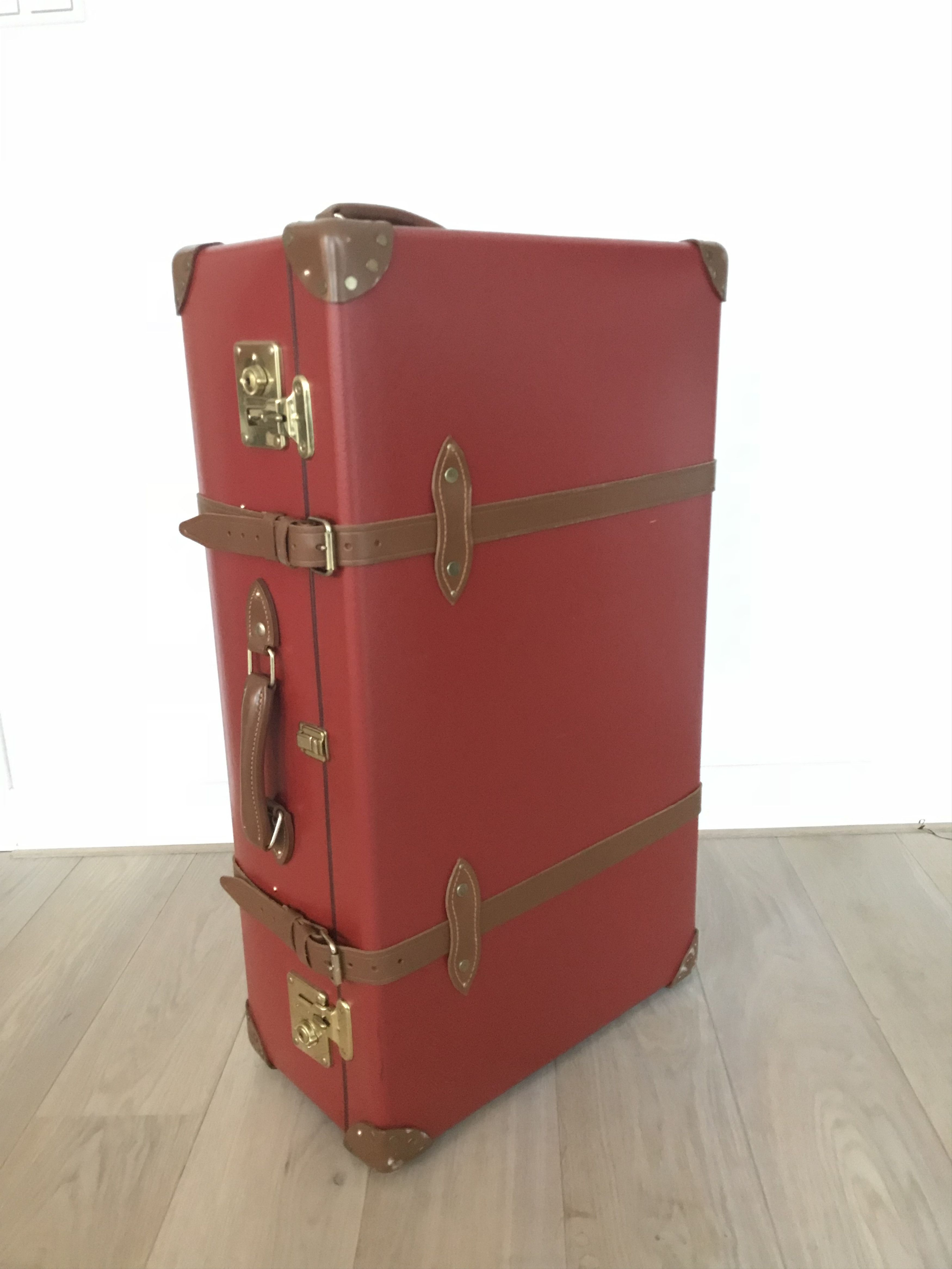 Globe-Trotter Brand new - Centenary 30'' Extra Deep Suitcase - Red Tan Size ONE SIZE - 2 Thumbnail