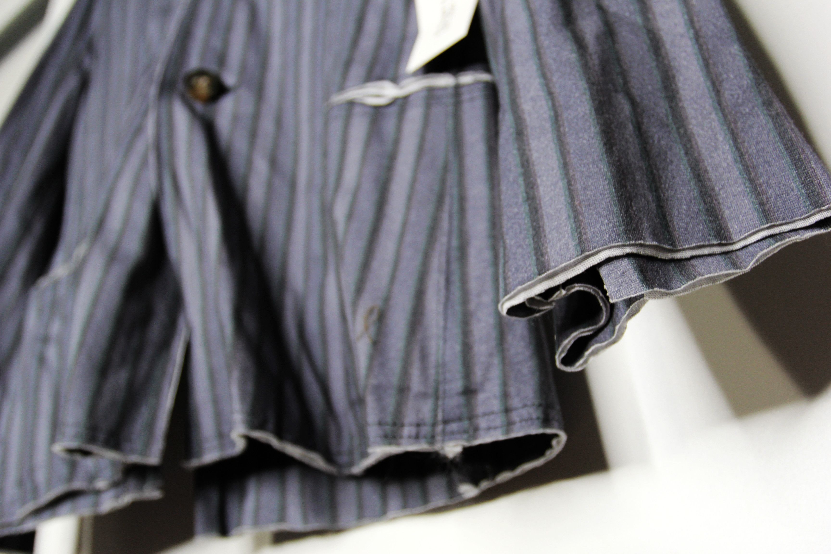 Telfar BNWT AW20 TELFAR RAW-CUT STRIPED JACKET M Size US M / EU 48-50 / 2 - 5 Thumbnail