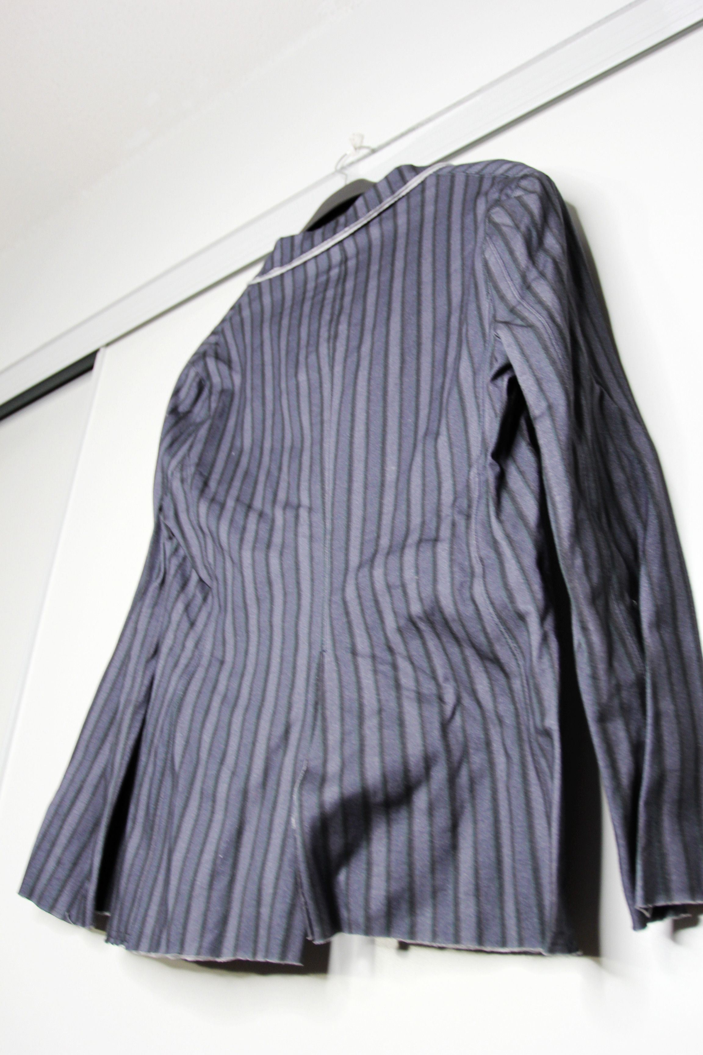 Telfar BNWT AW20 TELFAR RAW-CUT STRIPED JACKET M Size US M / EU 48-50 / 2 - 10 Thumbnail
