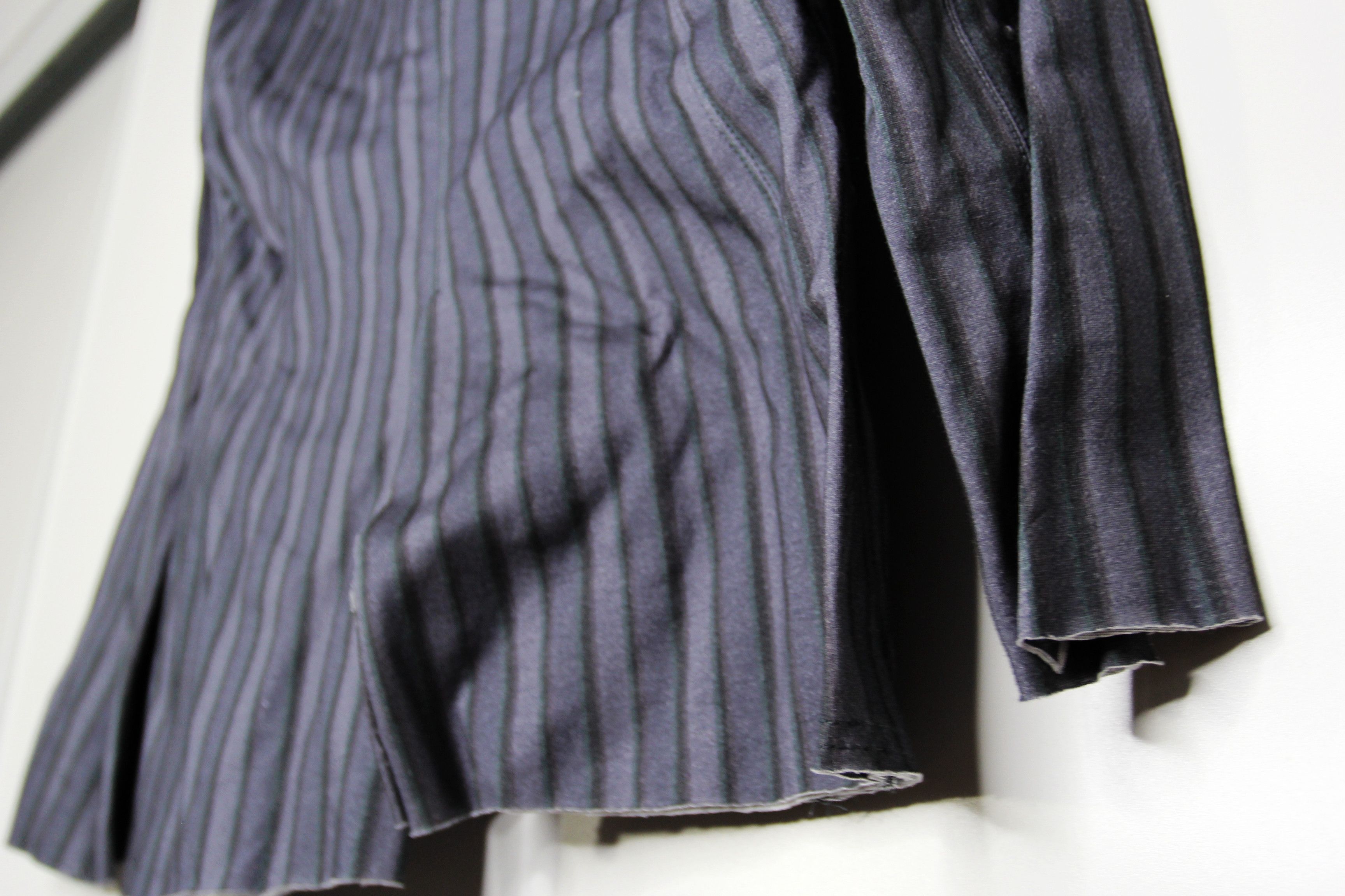 Telfar BNWT AW20 TELFAR RAW-CUT STRIPED JACKET M Size US M / EU 48-50 / 2 - 9 Thumbnail