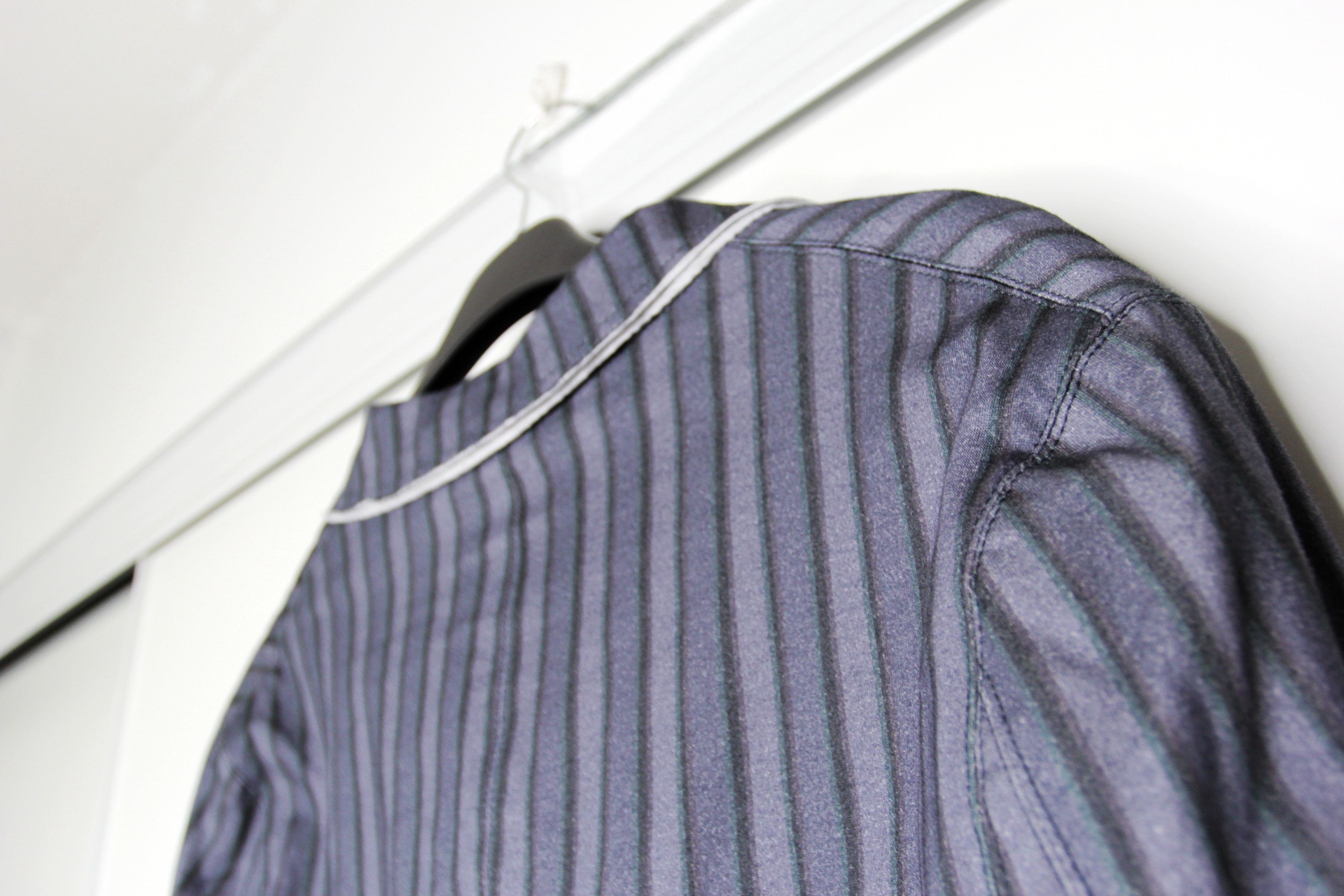 Telfar BNWT AW20 TELFAR RAW-CUT STRIPED JACKET M Size US M / EU 48-50 / 2 - 8 Thumbnail