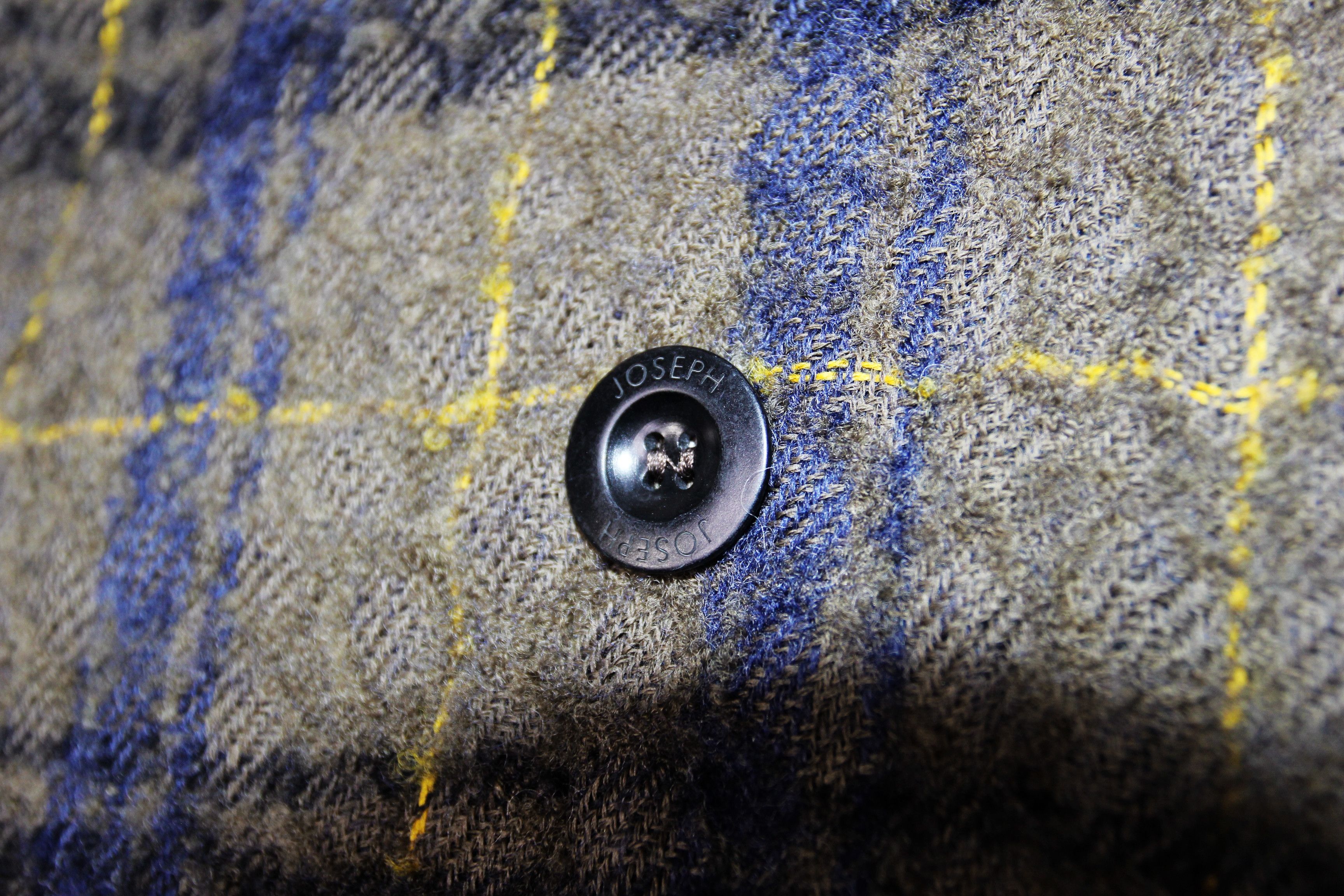 Joseph BNWT AW19 JOSEPH AYTOR TEXTURED MACRO CHECK COAT 48 Size US M / EU 48-50 / 2 - 8 Thumbnail