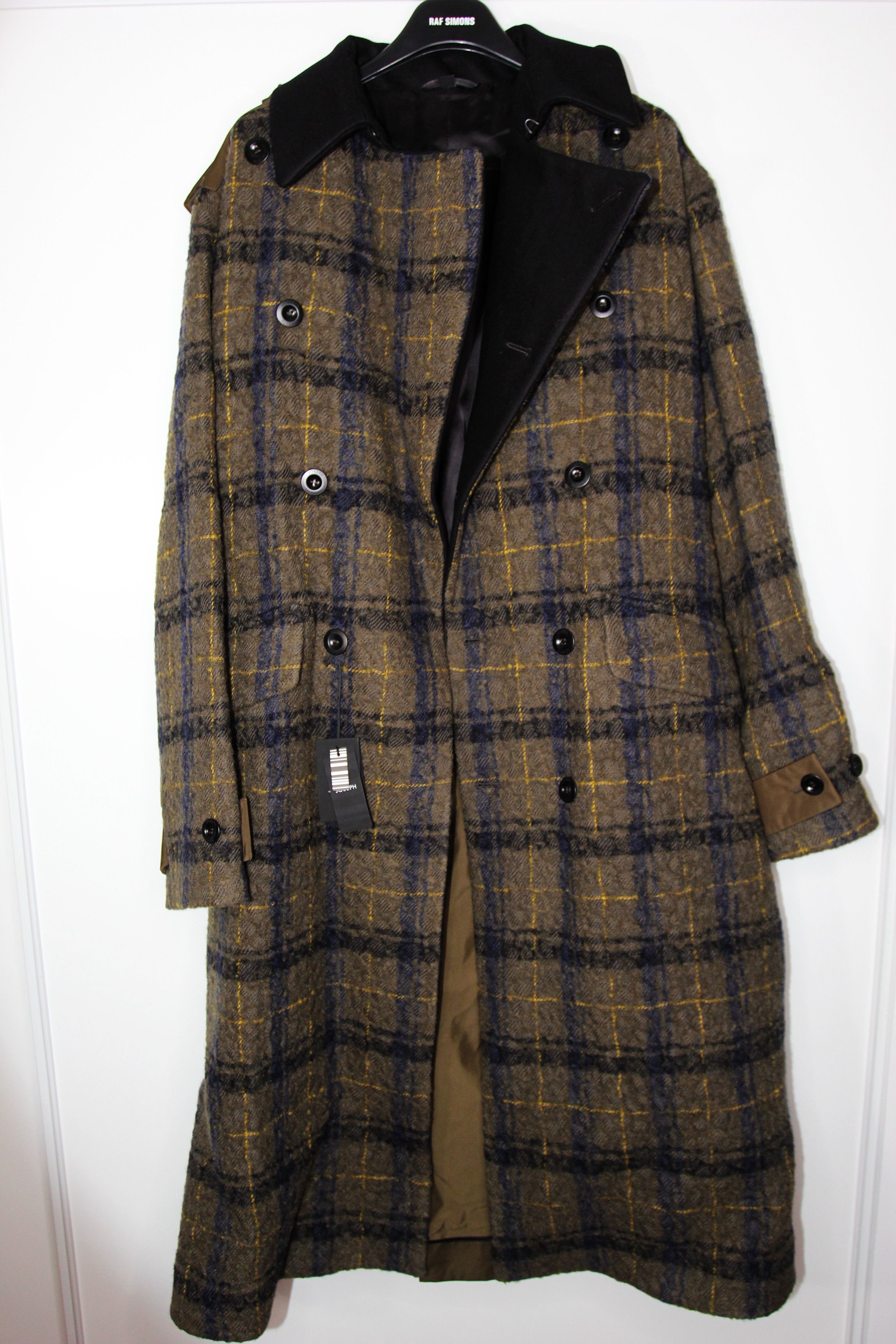 Joseph BNWT AW19 JOSEPH AYTOR TEXTURED MACRO CHECK COAT 48 Size US M / EU 48-50 / 2 - 2 Thumbnail