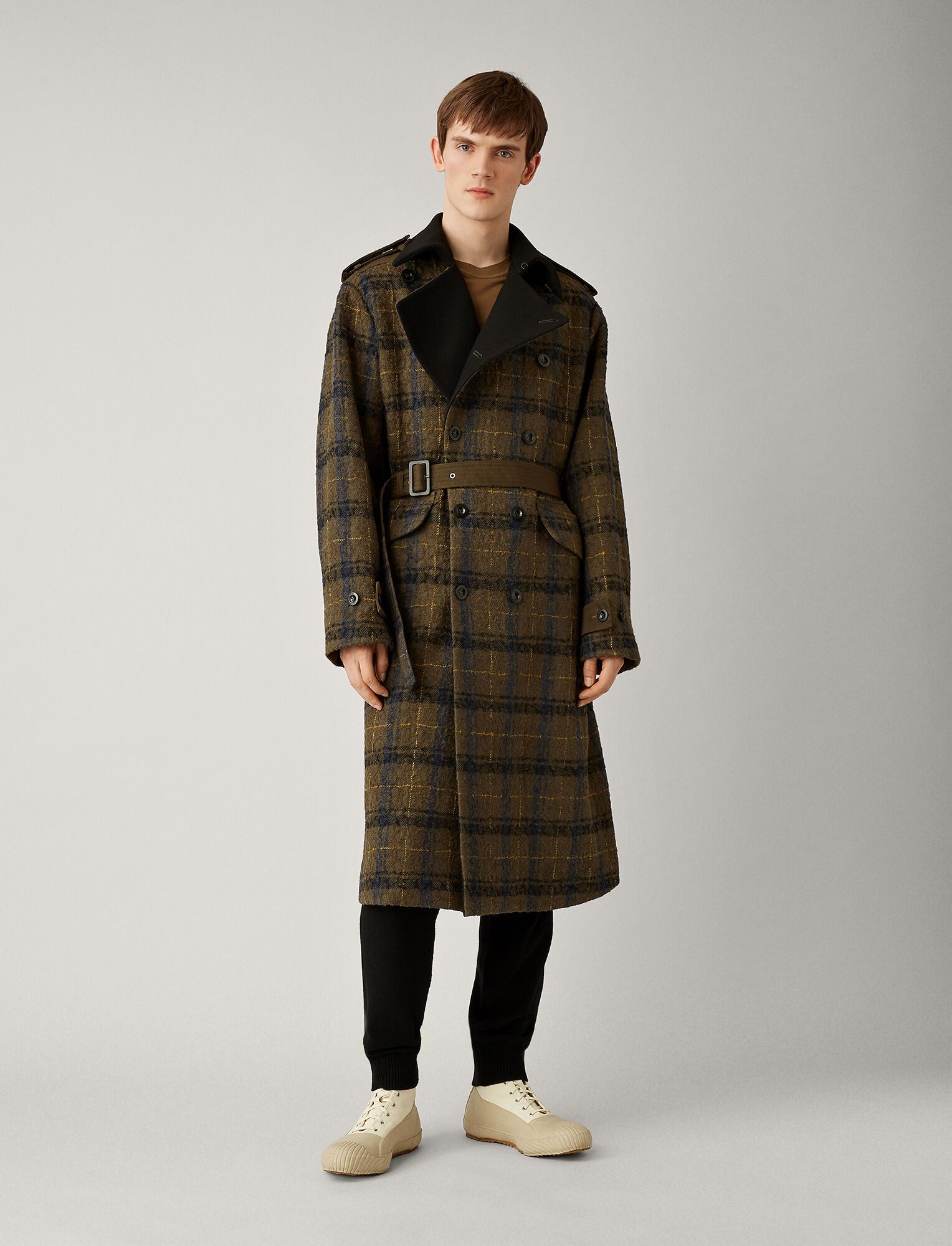 Joseph BNWT AW19 JOSEPH AYTOR TEXTURED MACRO CHECK COAT 48 Size US M / EU 48-50 / 2 - 1 Thumbnail