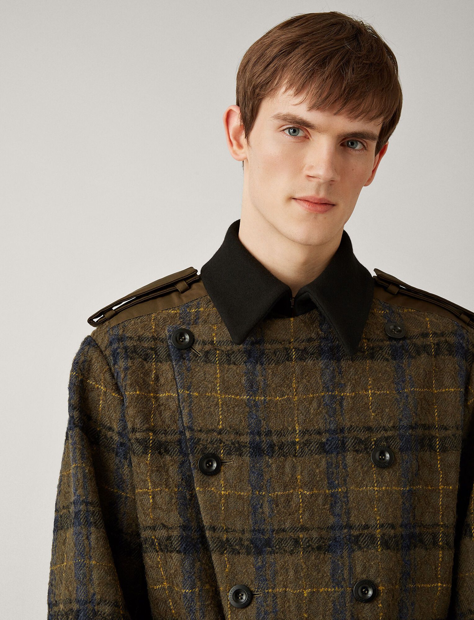 Joseph BNWT AW19 JOSEPH AYTOR TEXTURED MACRO CHECK COAT 48 Size US M / EU 48-50 / 2 - 22 Thumbnail