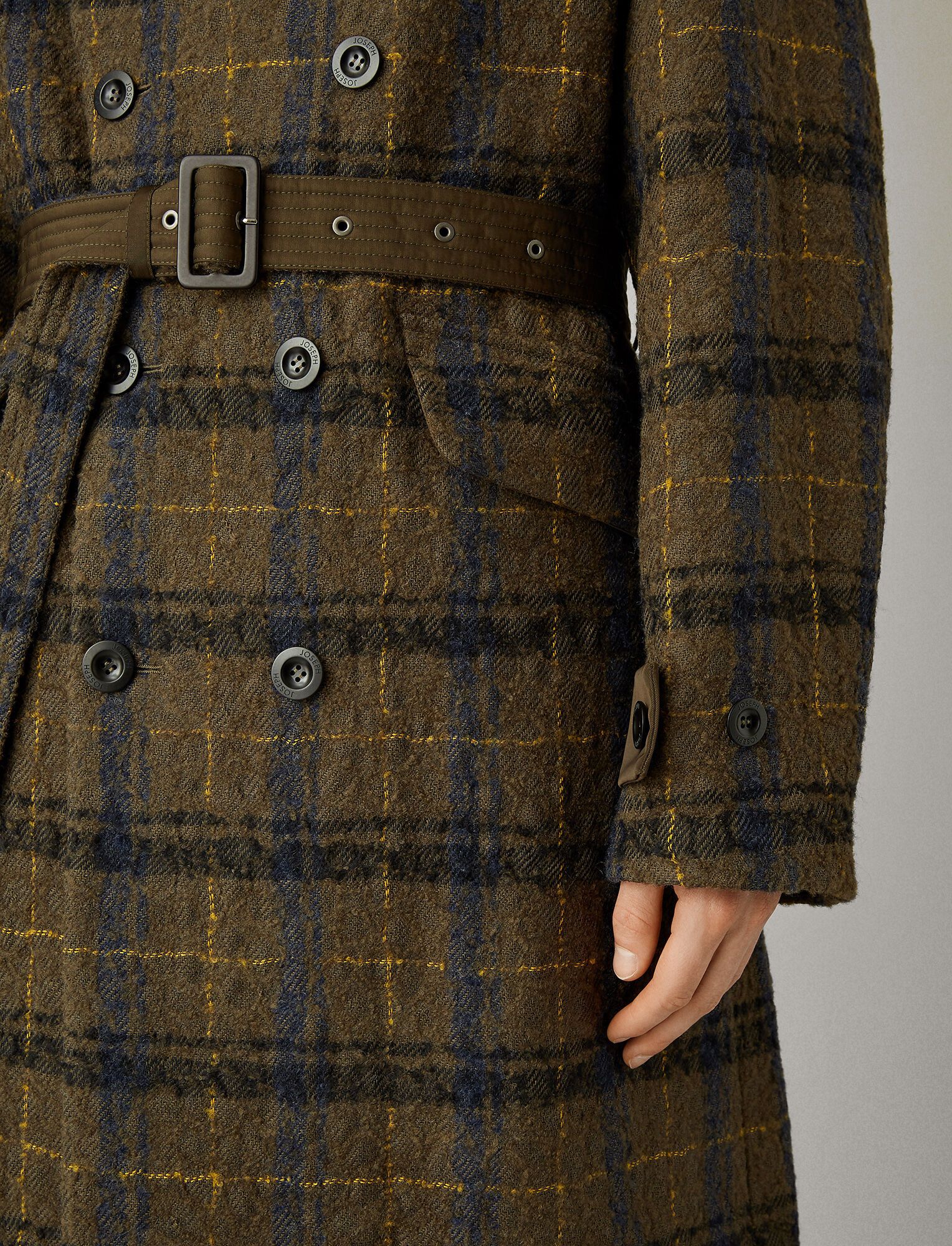 Joseph BNWT AW19 JOSEPH AYTOR TEXTURED MACRO CHECK COAT 48 Size US M / EU 48-50 / 2 - 23 Thumbnail