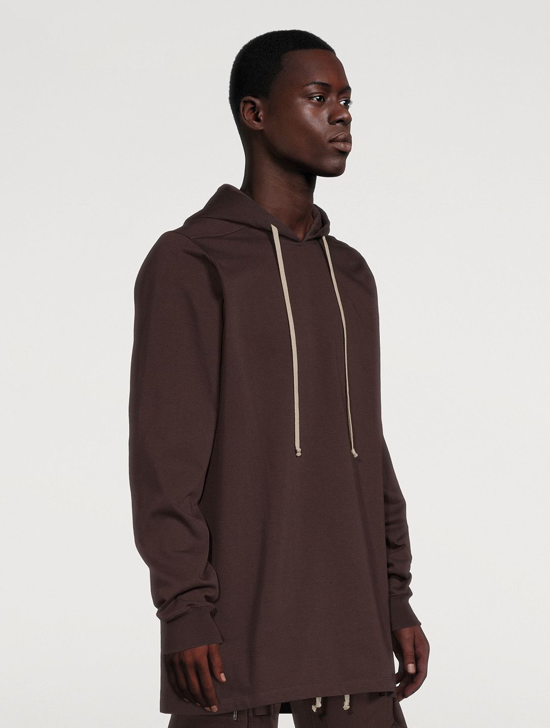 Rick Owens BNWT SS22 RICK OWENS "FOGACHINE" LONG HOODIE OX BLOOD S Size US S / EU 44-46 / 1 - 11 Thumbnail