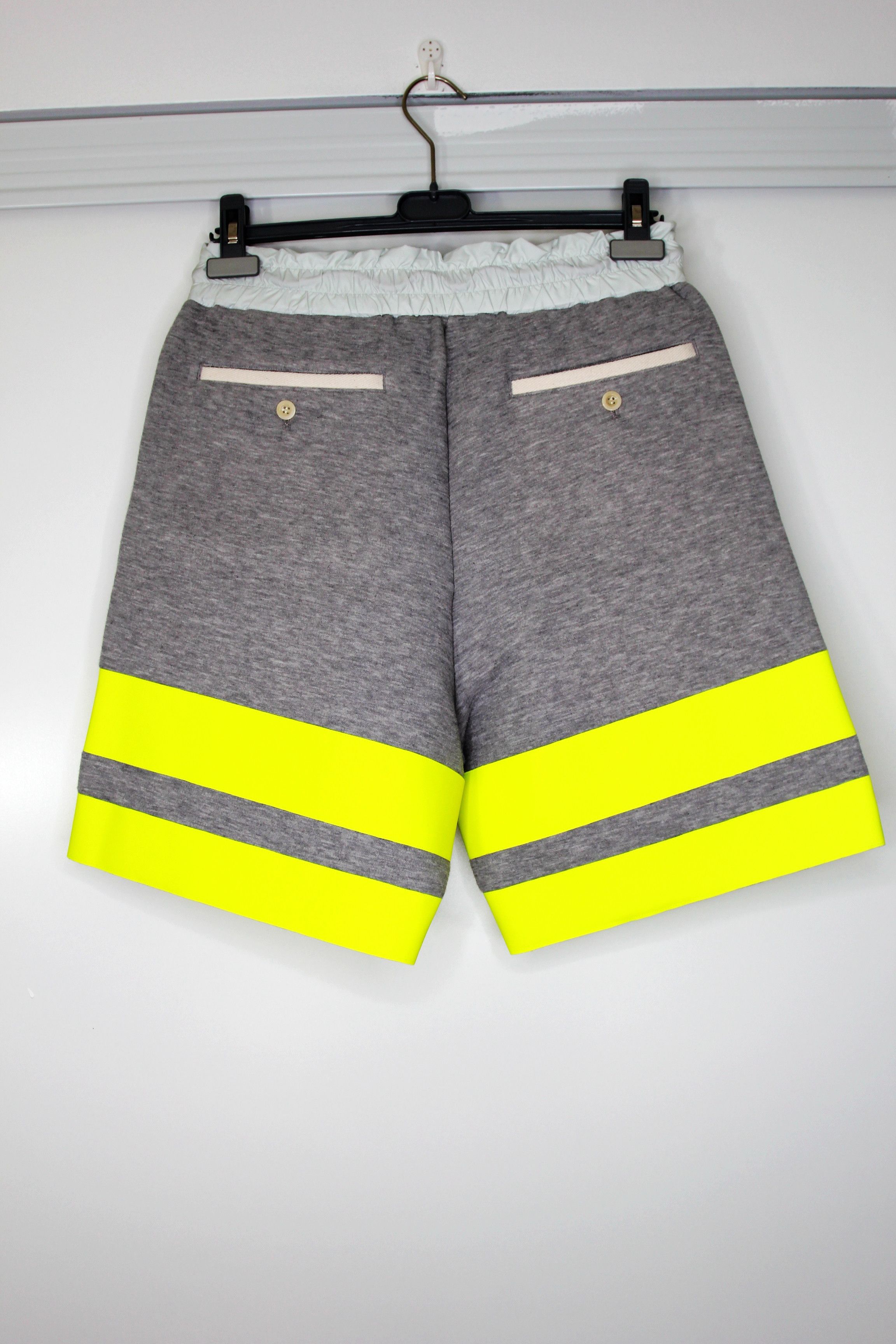 Sacai BNWT SS19 SACAI COLOR BLOCK SHORTS 2 Size US 32 / EU 48 - 3 Thumbnail