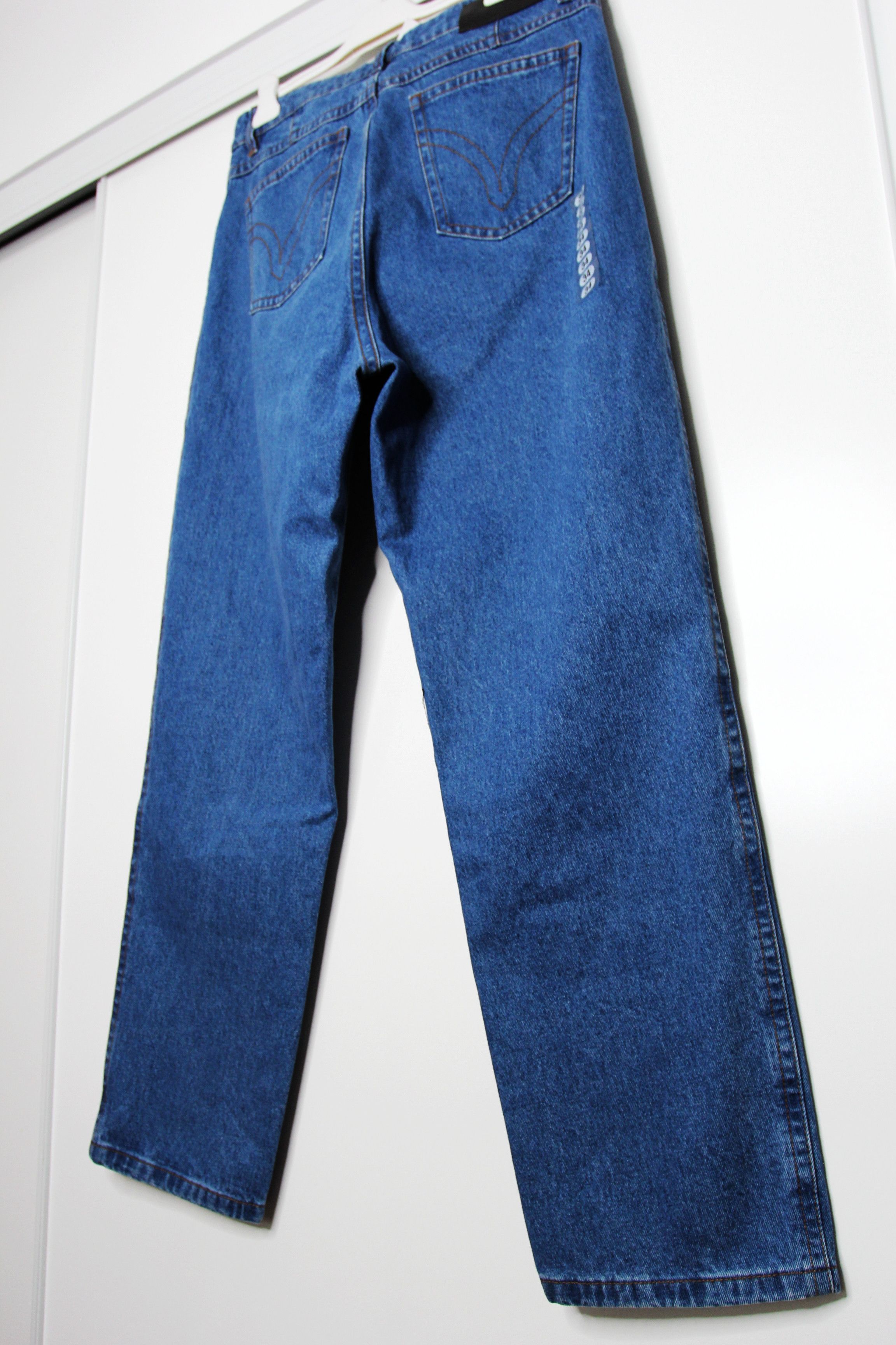 AMI BNWT AW21 AMI BLUE MID-WASHED JEANS 34 Size US 34 / EU 50 - 7 Thumbnail