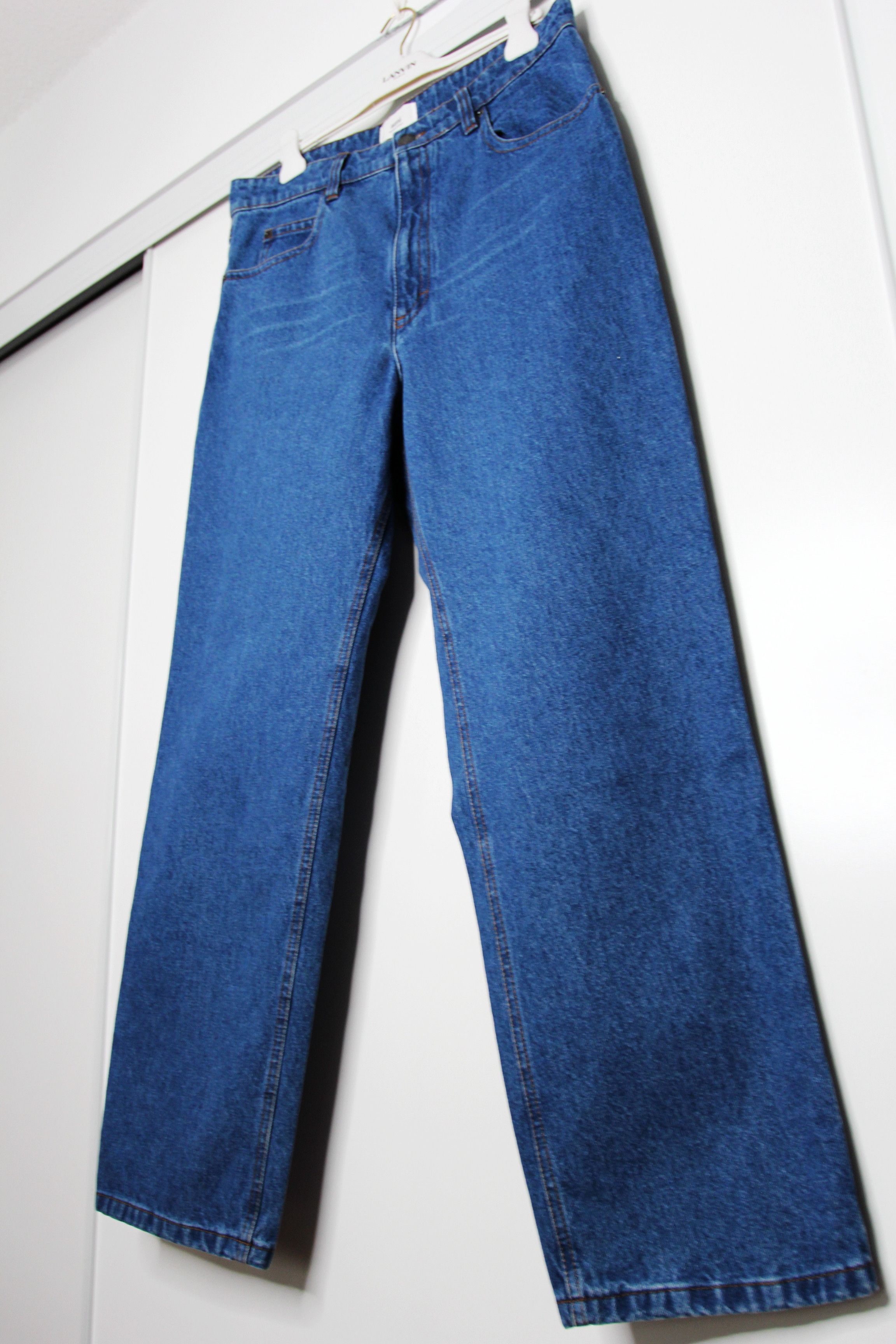 AMI BNWT AW21 AMI BLUE MID-WASHED JEANS 34 Size US 34 / EU 50 - 5 Thumbnail