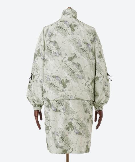 Julius BNWT AW21 NILOS "AZMTH" MAP PRINT PARKA COAT 2 Size US M / EU 48-50 / 2 - 15 Thumbnail