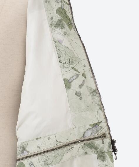 Julius BNWT AW21 NILOS "AZMTH" MAP PRINT PARKA COAT 2 Size US M / EU 48-50 / 2 - 19 Thumbnail