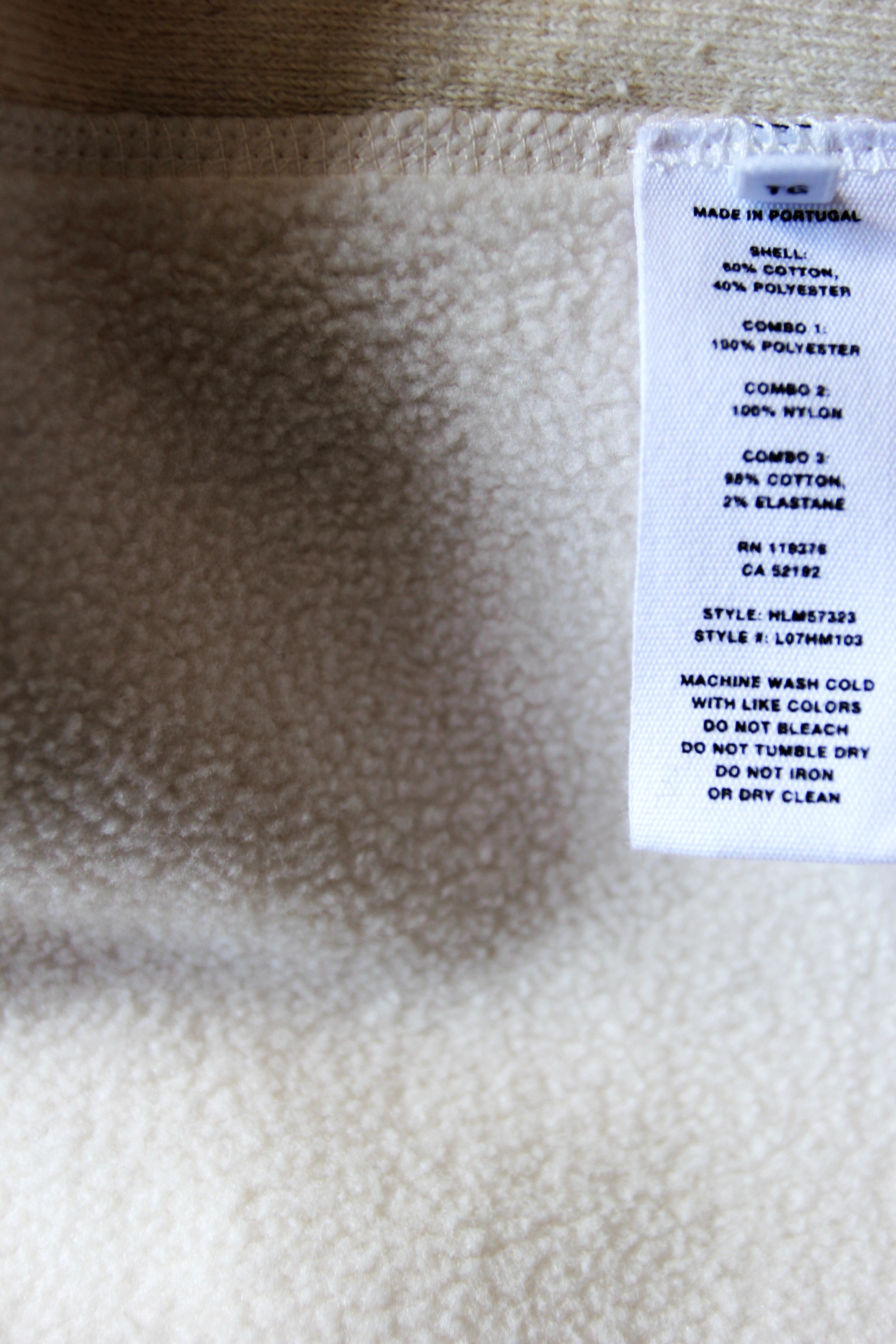 Helmut Lang BNWT AW21 HELMUT LANG PATHWORK FLEECE JACKET XL Size US XL / EU 56 / 4 - 9 Thumbnail