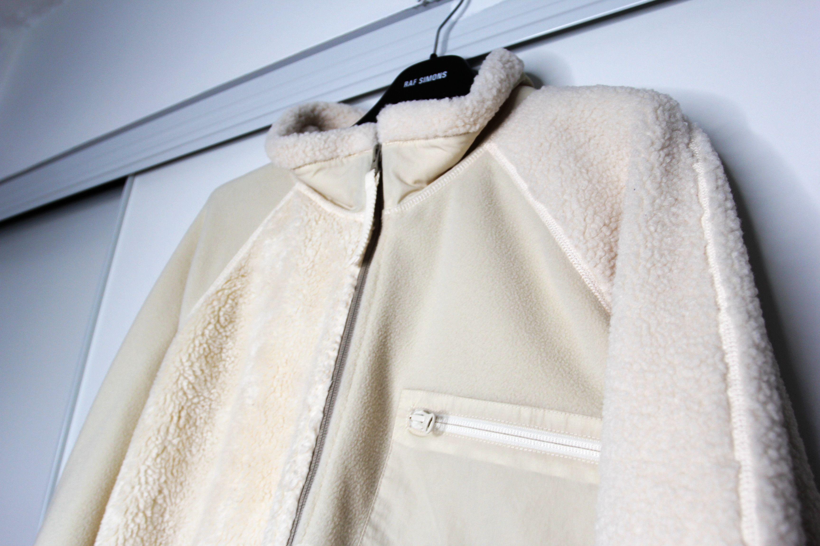 Helmut Lang BNWT AW21 HELMUT LANG PATHWORK FLEECE JACKET XL Size US XL / EU 56 / 4 - 4 Thumbnail