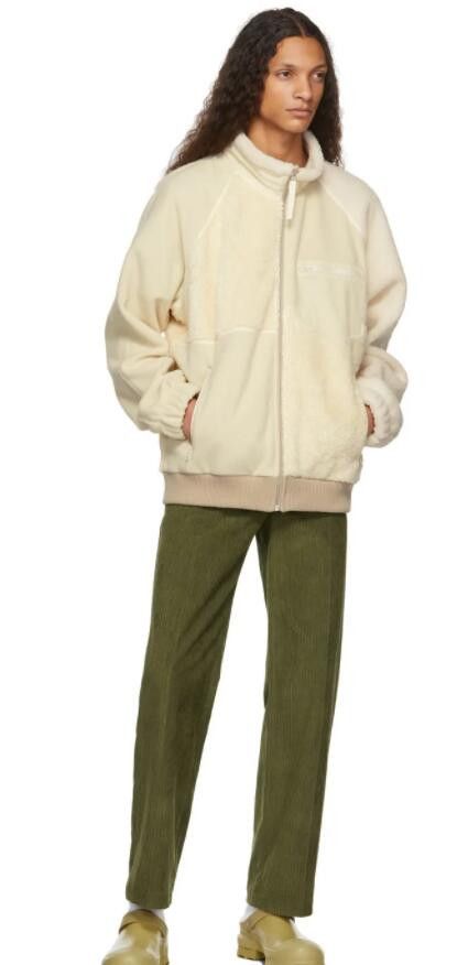 Helmut Lang BNWT AW21 HELMUT LANG PATHWORK FLEECE JACKET XL Size US XL / EU 56 / 4 - 12 Thumbnail