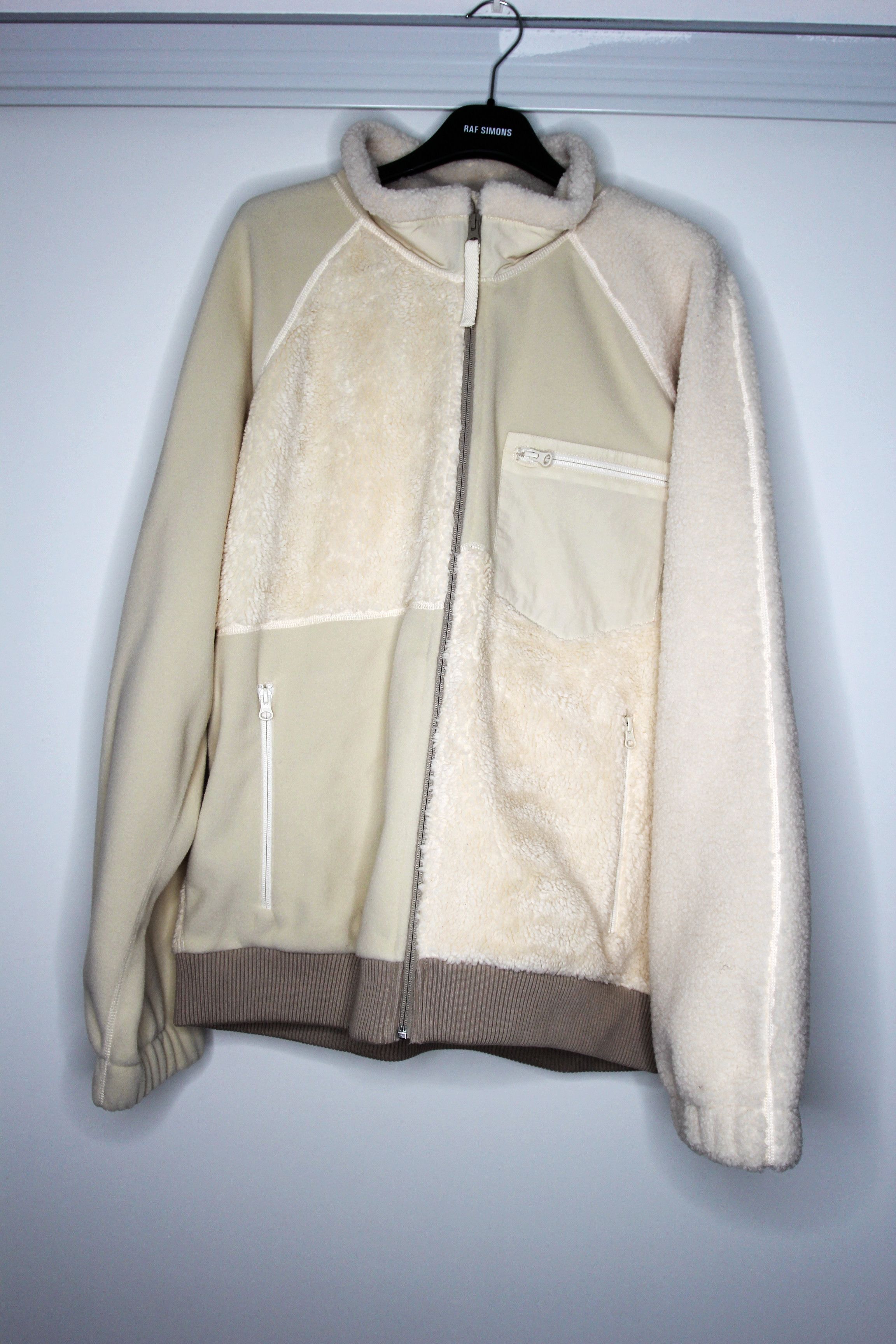 Helmut Lang BNWT AW21 HELMUT LANG PATHWORK FLEECE JACKET XL Size US XL / EU 56 / 4 - 2 Thumbnail