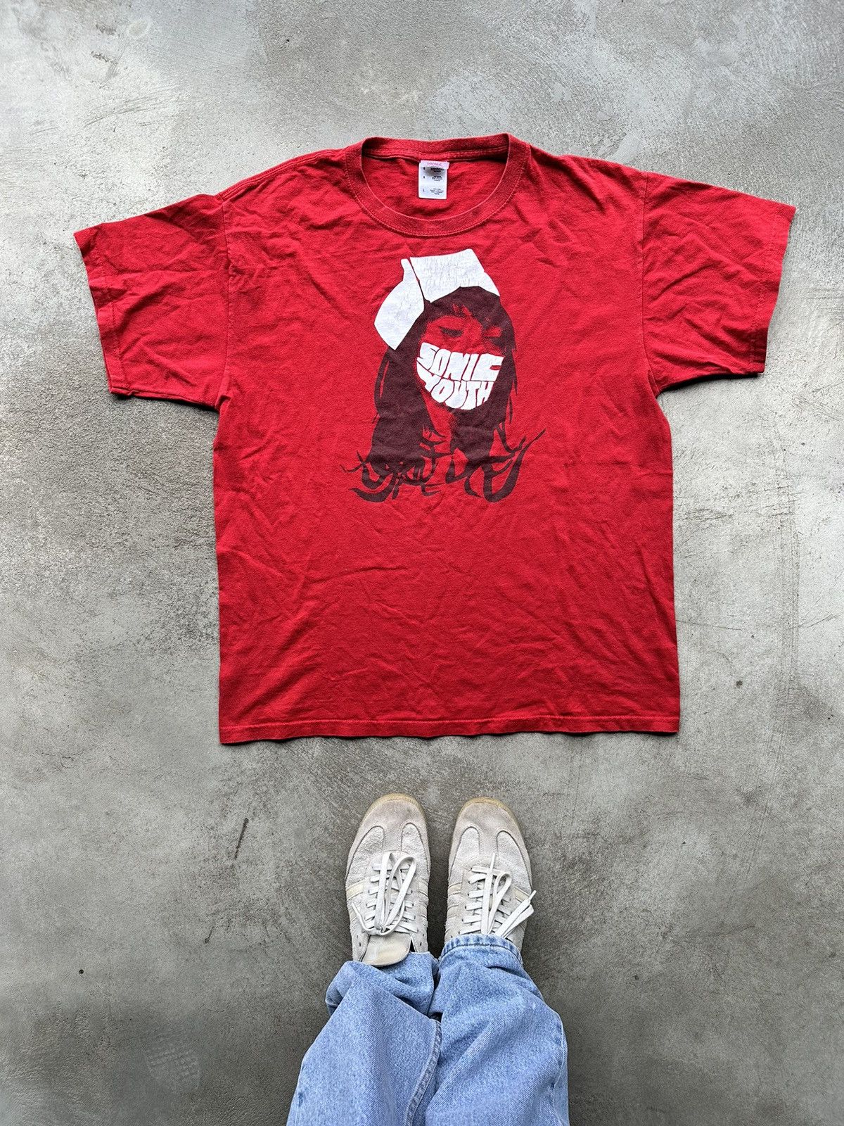 vintage Sonic Youth band shirt nirvana butthole surfers