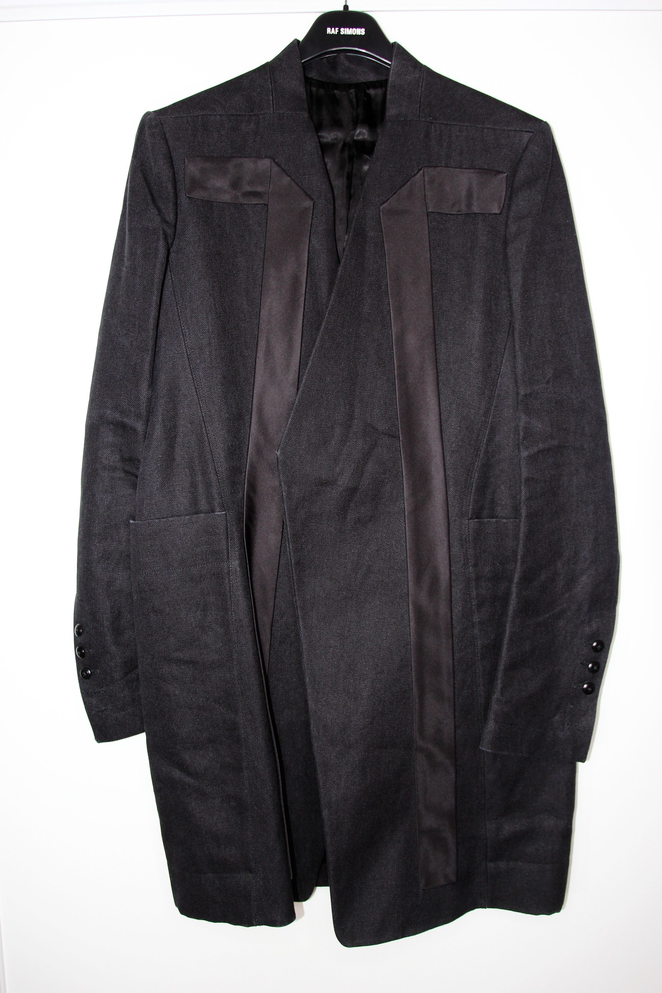 Rick Owens AW13 RICK OWENS "PLINTH" OVERCOAT 50 Size US M / EU 48-50 / 2 - 1 Thumbnail