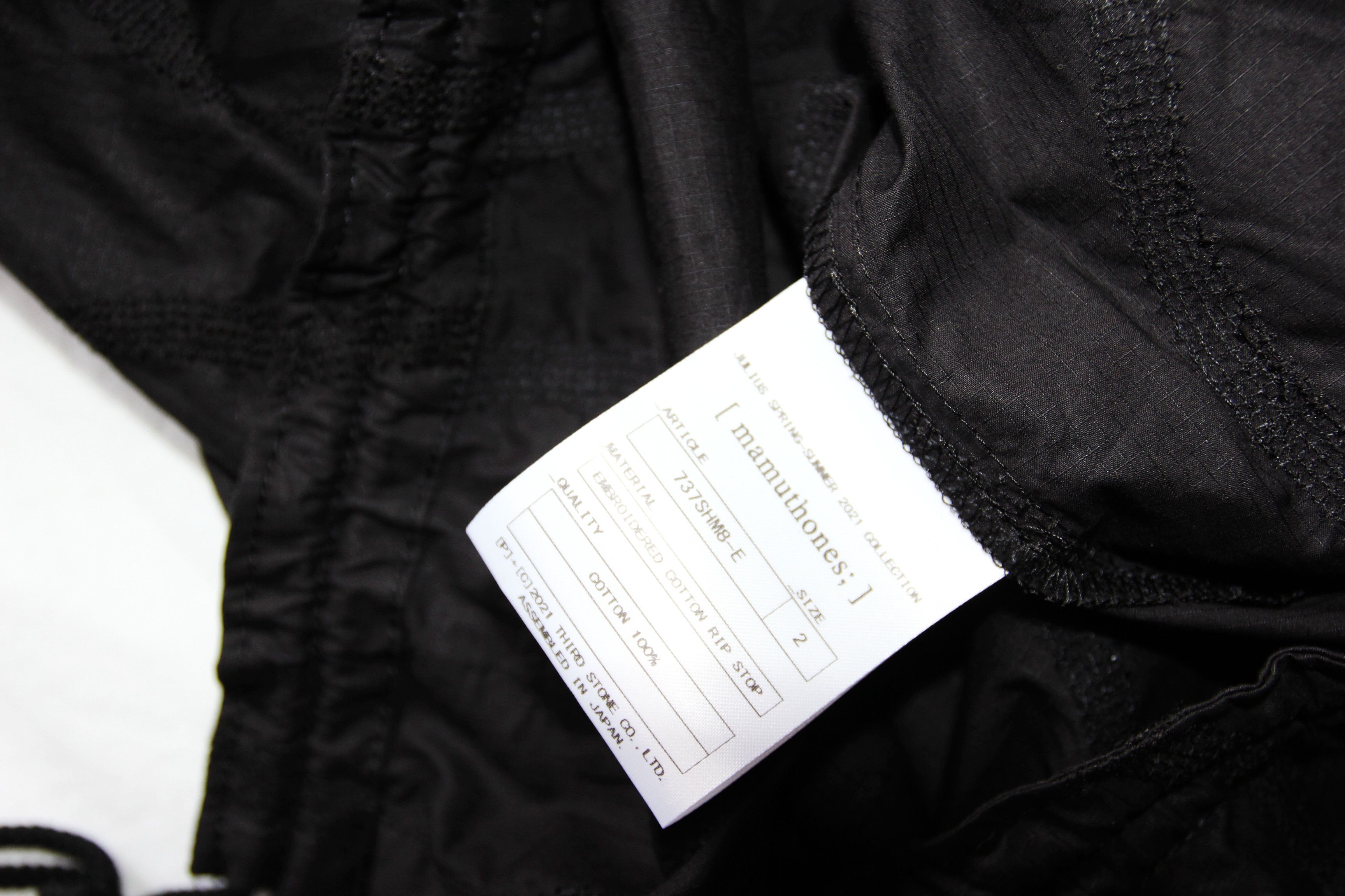 Julius BNWT SS21 JULIUS "MAMUTHONES" EMBROIDERED DRAWSTRING TOP 2 Size US M / EU 48-50 / 2 - 11 Thumbnail