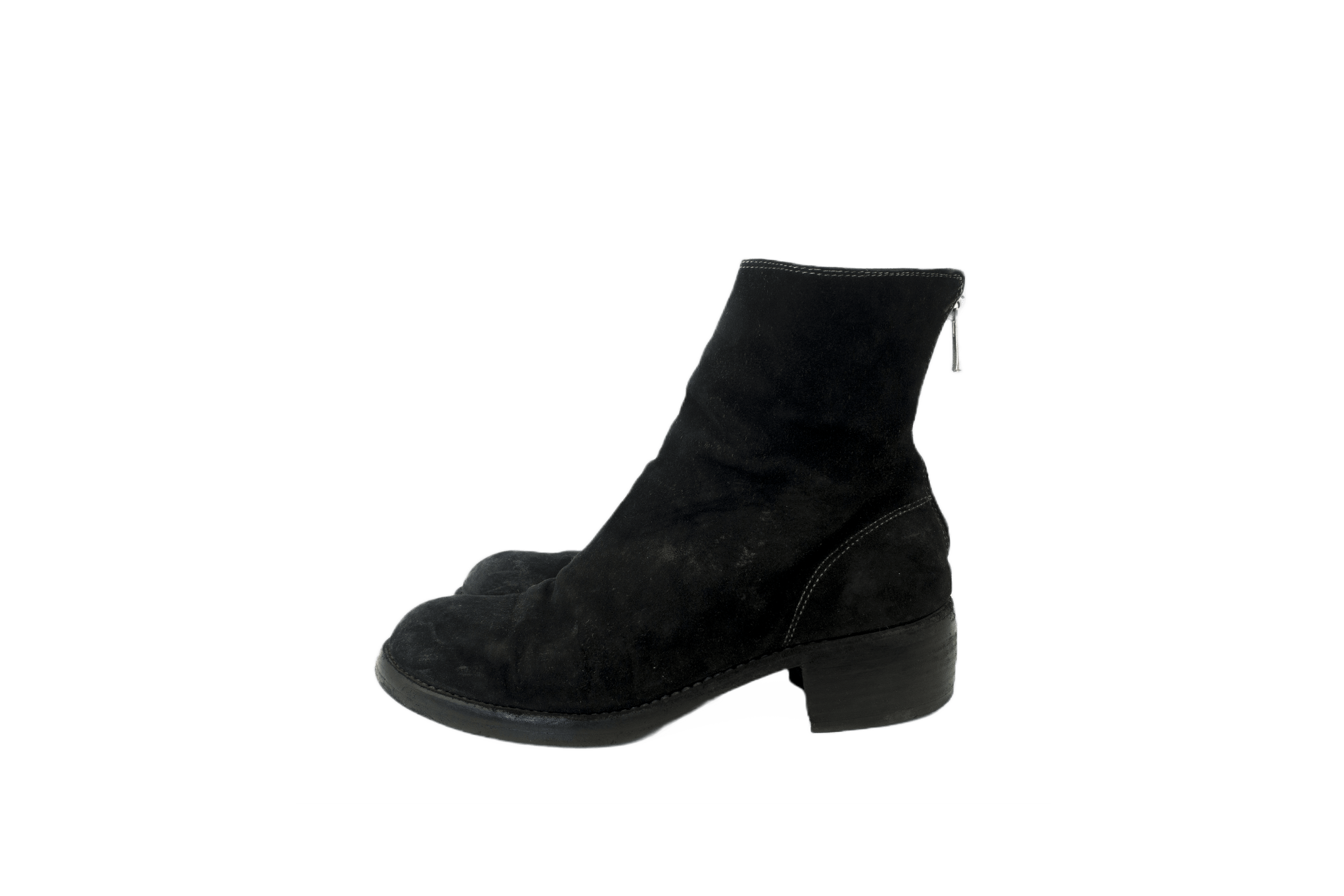 image of Guidi 796Z Reverse Black Back Zip Boot 39, Men's
