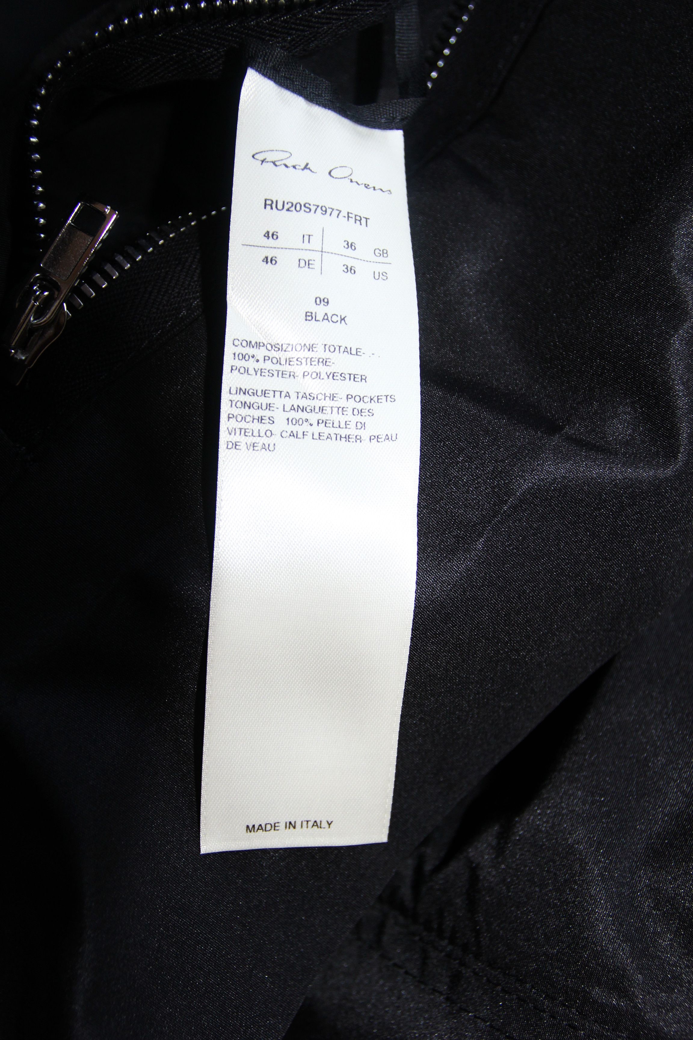 Rick Owens BNWT SS20 RICK OWENS "TECUATL" CREATCH LAB COAT 46 Size US S / EU 44-46 / 1 - 11 Thumbnail