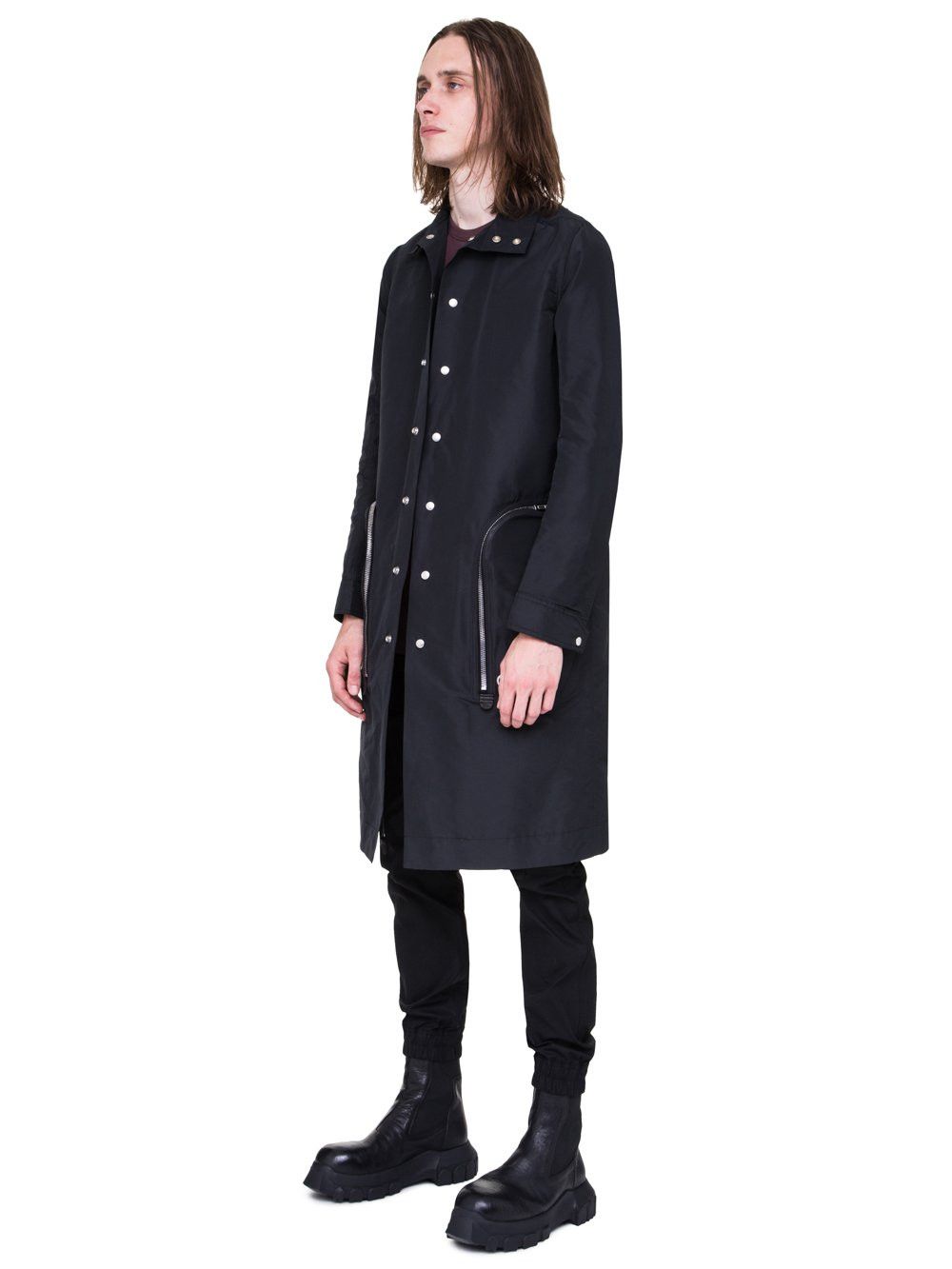 Rick Owens BNWT SS20 RICK OWENS "TECUATL" CREATCH LAB COAT 46 Size US S / EU 44-46 / 1 - 13 Thumbnail