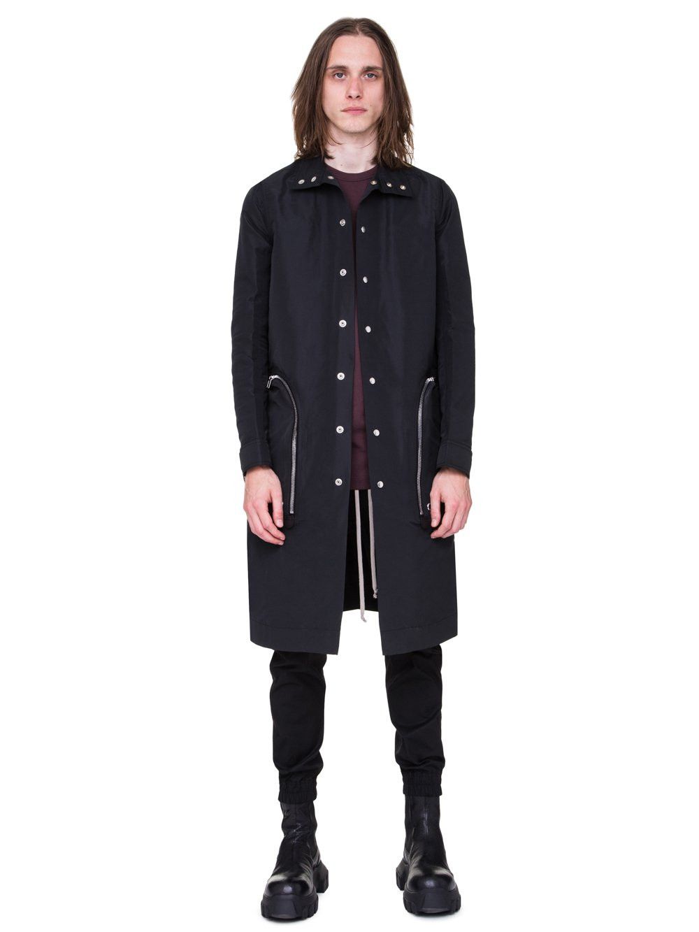 Rick Owens BNWT SS20 RICK OWENS "TECUATL" CREATCH LAB COAT 46 Size US S / EU 44-46 / 1 - 12 Thumbnail