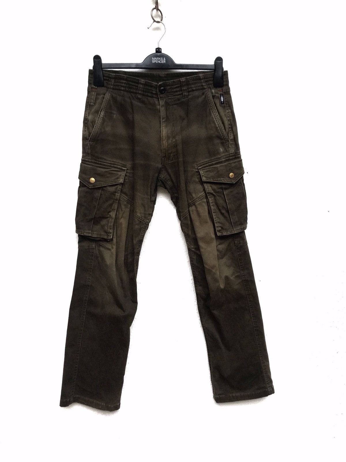 Japanese Brand × Vintage 🔥Geride Multy Pocket Tactical Cargo Pants Size US 30 / EU 46 - 1 Thumbnail