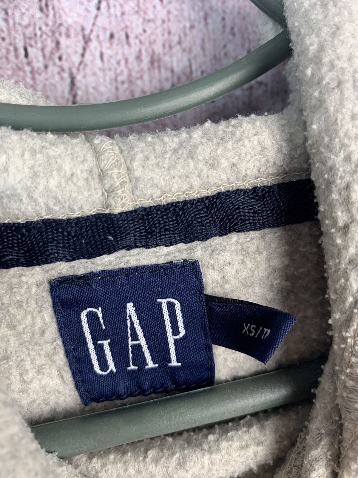 Gap × Vintage Gap Vintage Mens Fleece Hoodie Size US XS / EU 42 / 0 - 7 Thumbnail