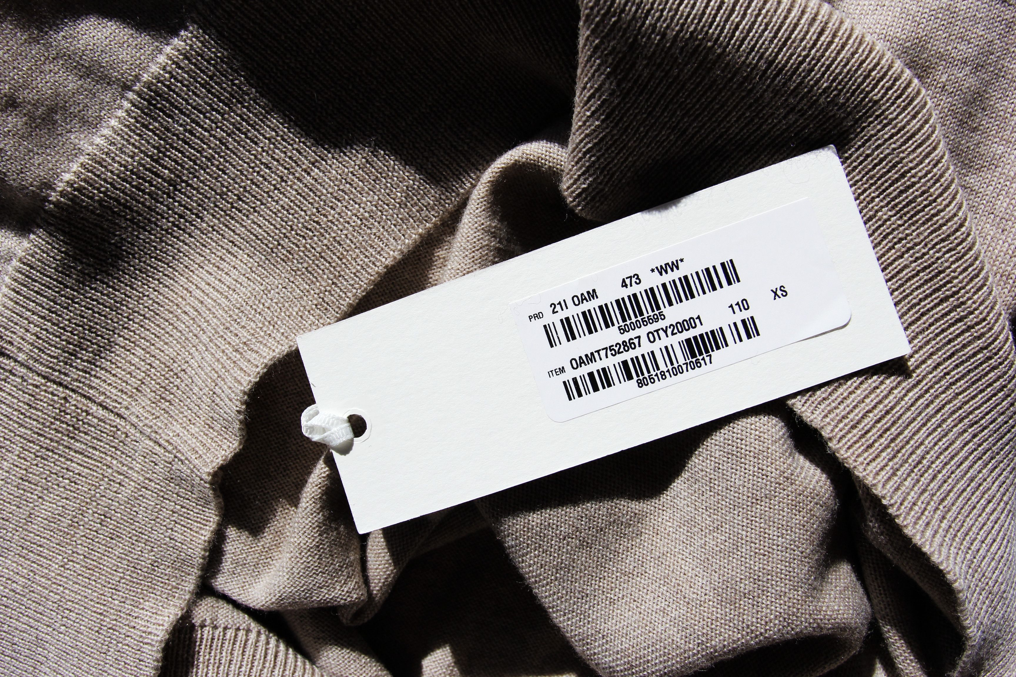 OAMC BNWT AW21 OAMC OVERSIZED ROBERT ROLLNECK SWEATER XS Size US XS / EU 42 / 0 - 10 Thumbnail