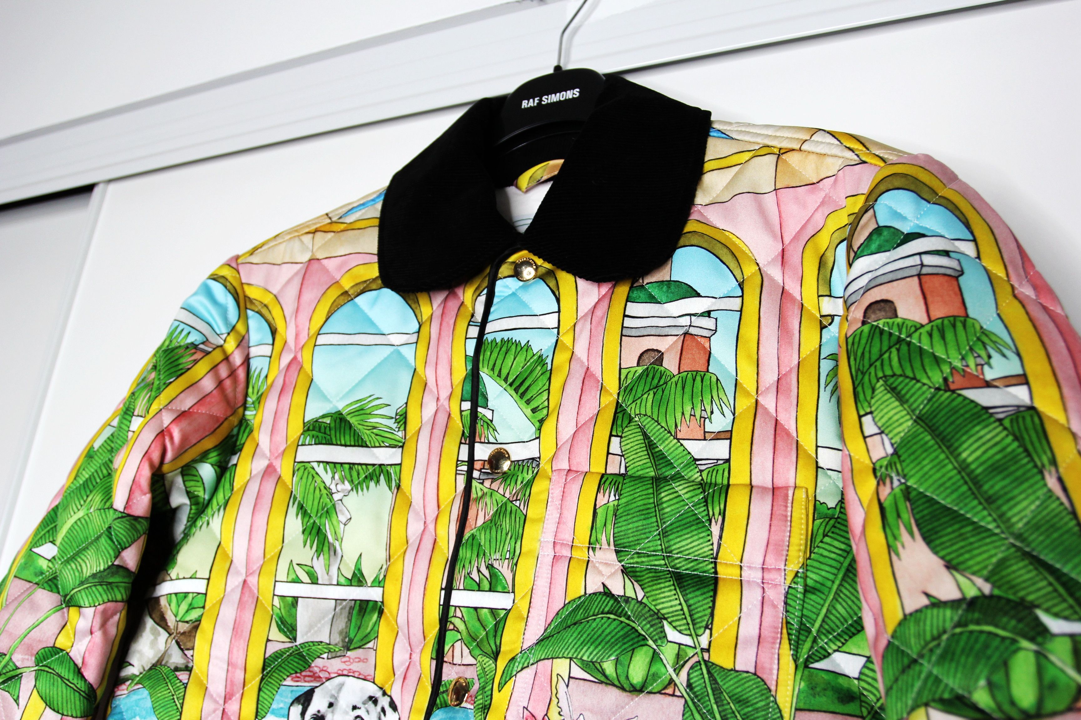 Casablanca BNWT AW21 CASABLANCA DREAM HOUSE PRINTED QUILTED JACKET S Size US S / EU 44-46 / 1 - 4 Thumbnail