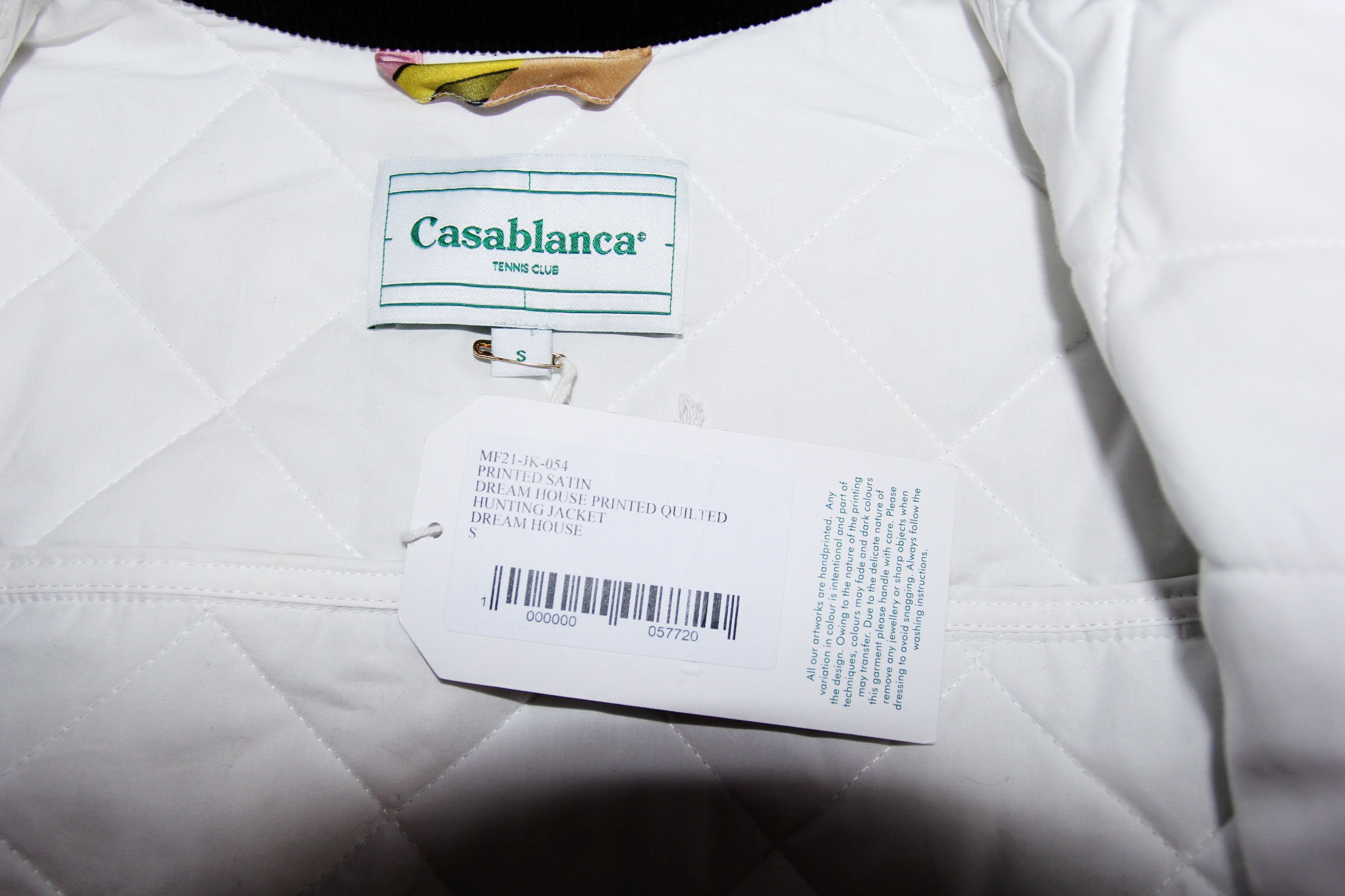 Casablanca BNWT AW21 CASABLANCA DREAM HOUSE PRINTED QUILTED JACKET S Size US S / EU 44-46 / 1 - 9 Thumbnail