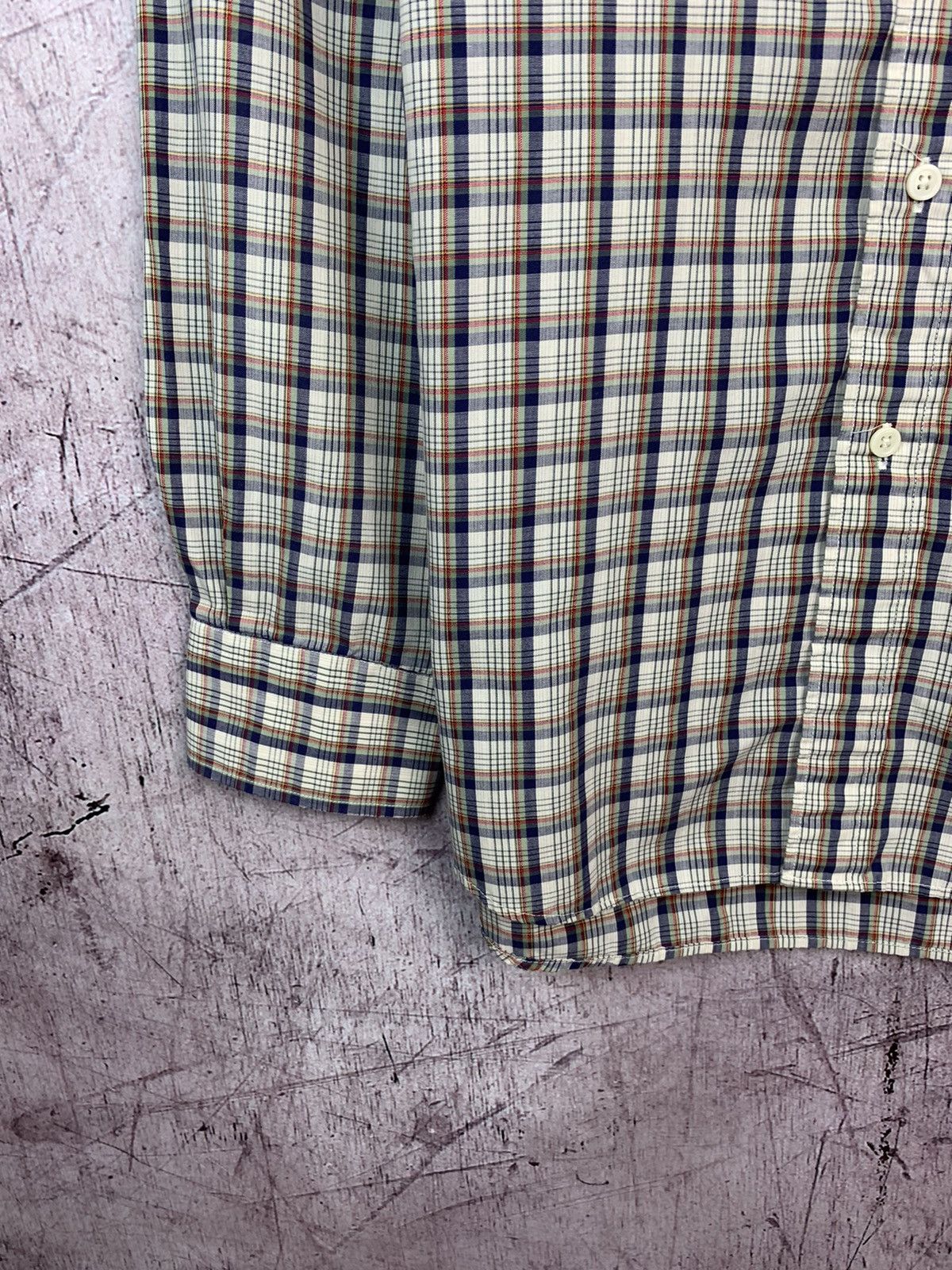 Vintage × Yves Saint Laurent Yves Saint Laurent YSL Mens Long Sleeve Shirt Size US L / EU 52-54 / 3 - 3 Thumbnail