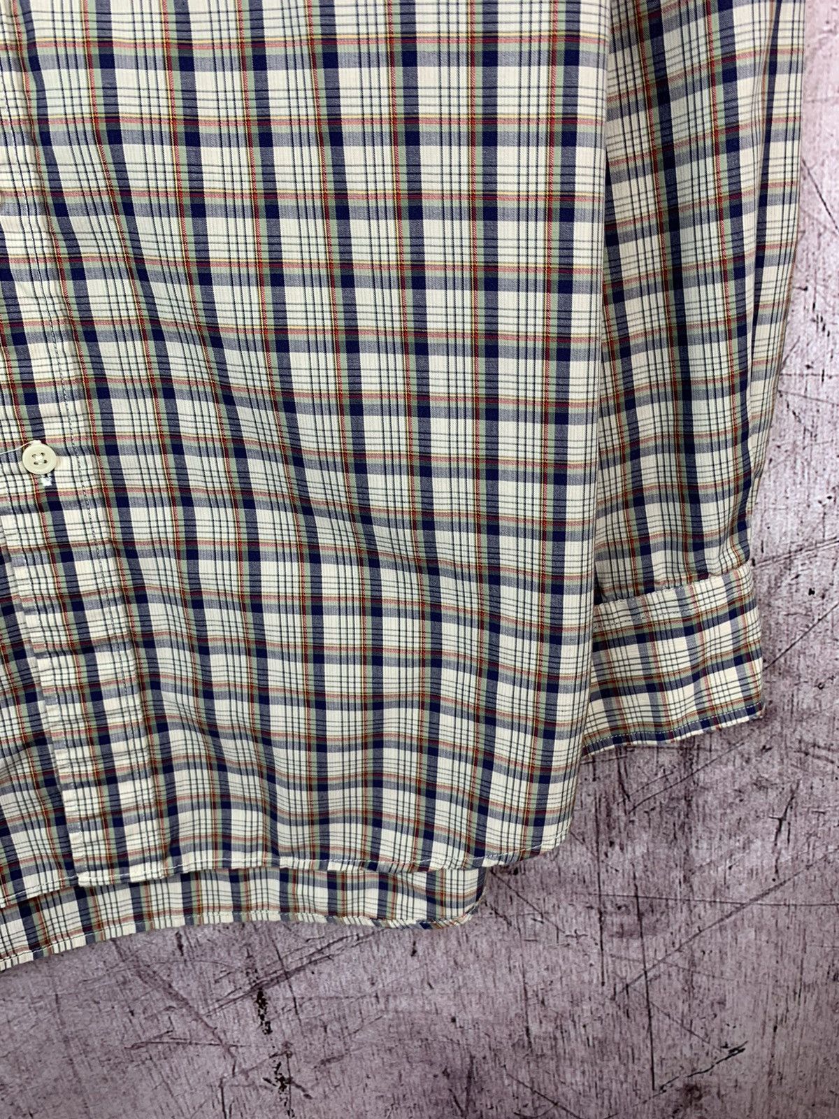 Vintage × Yves Saint Laurent Yves Saint Laurent YSL Mens Long Sleeve Shirt Size US L / EU 52-54 / 3 - 6 Thumbnail