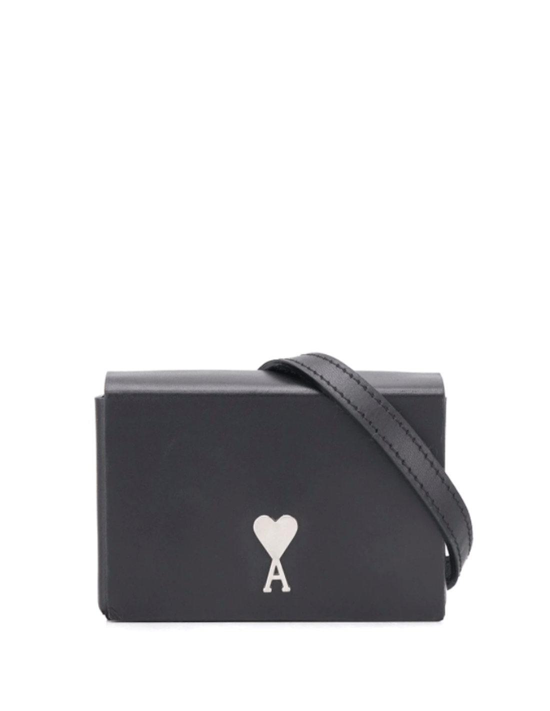 AMI BNWT AW20 AMI MINI BOX BAG RIVET LOGO Size ONE SIZE - 1 Thumbnail