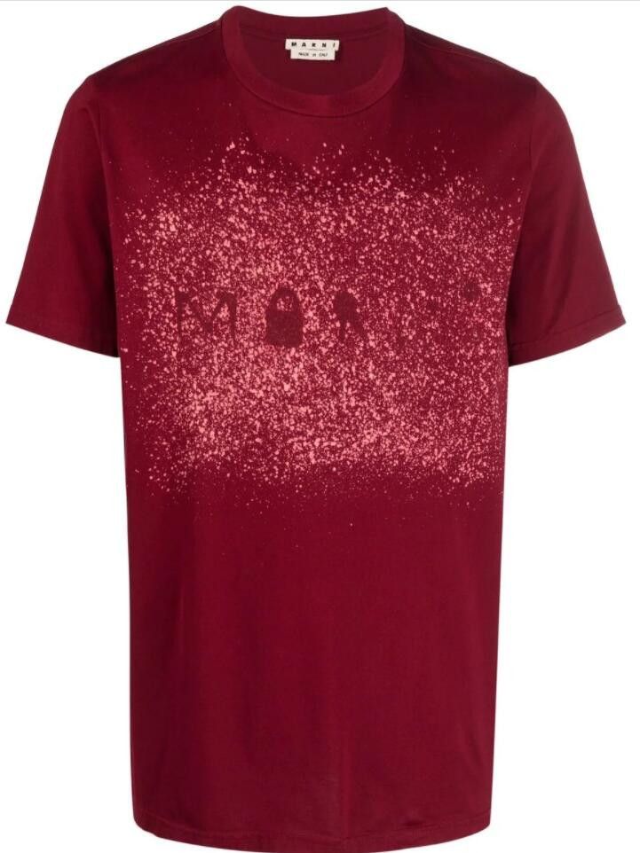Marni BNWT AW21 MARNI PAINT DETAIL LOGO TSHIRT 52 Size US L / EU 52-54 / 3 - 11 Thumbnail